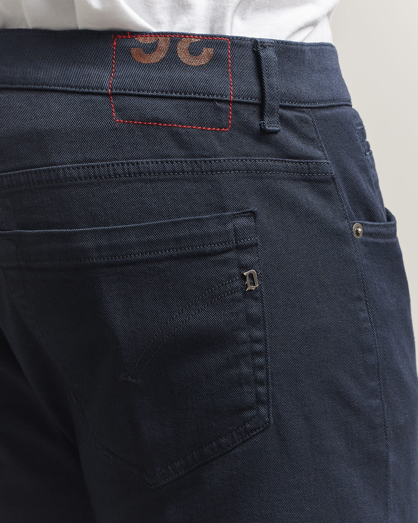Mies | Farkut | Dondup | George Bullstretch 5-Pocket Pants Navy