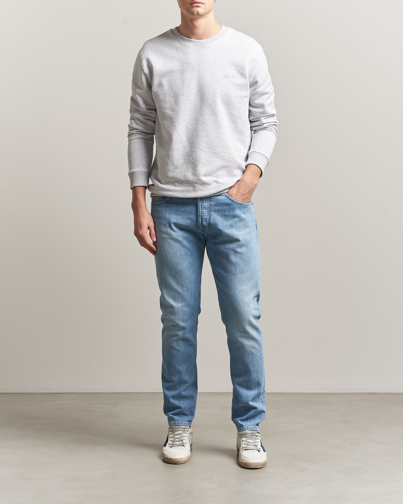 Mies | Farkut | Dondup | Icon Regular Fit Jeans Light Blue