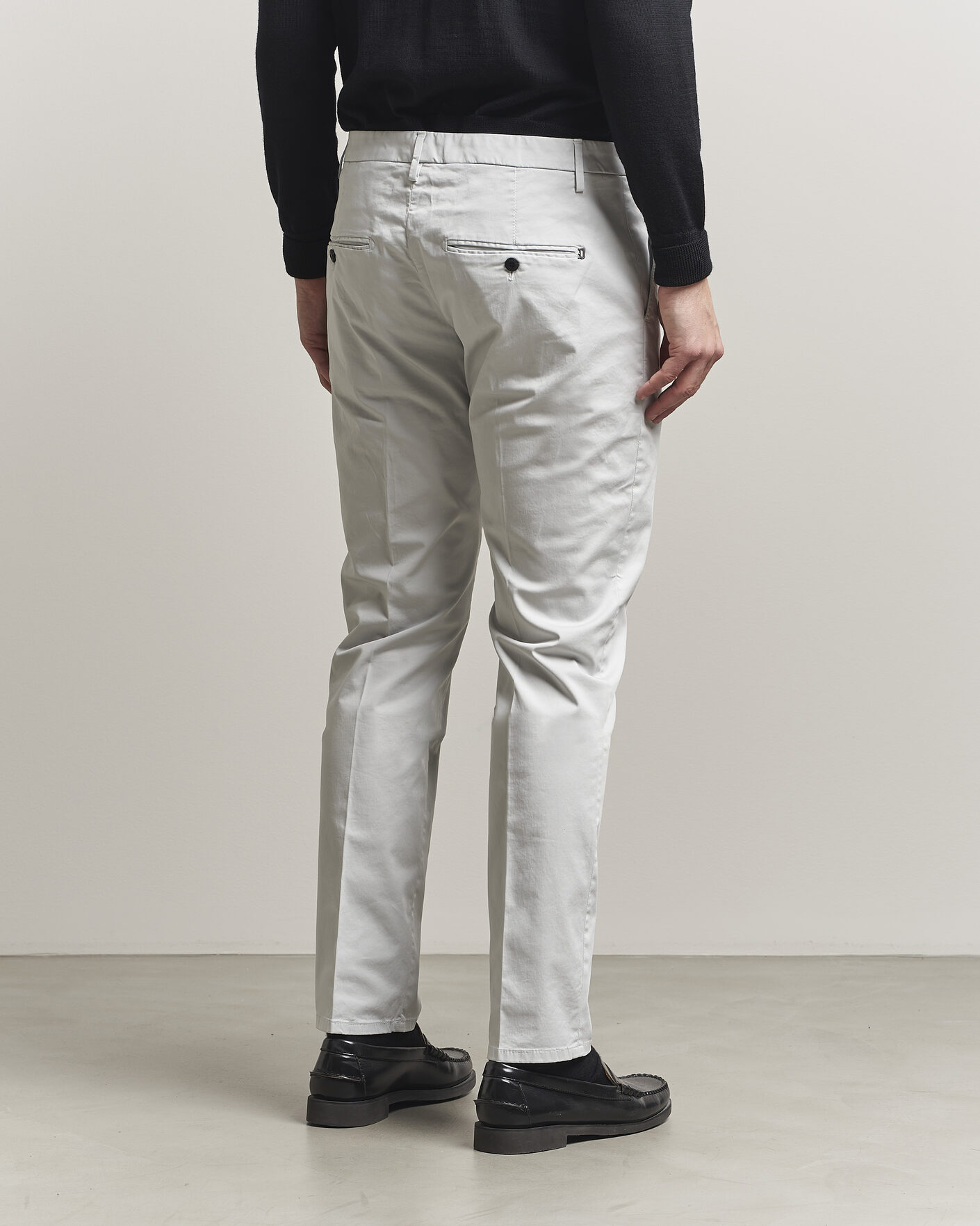 Mies | Housut | Dondup | Spiritisimo Cotton Chinos Light Grey