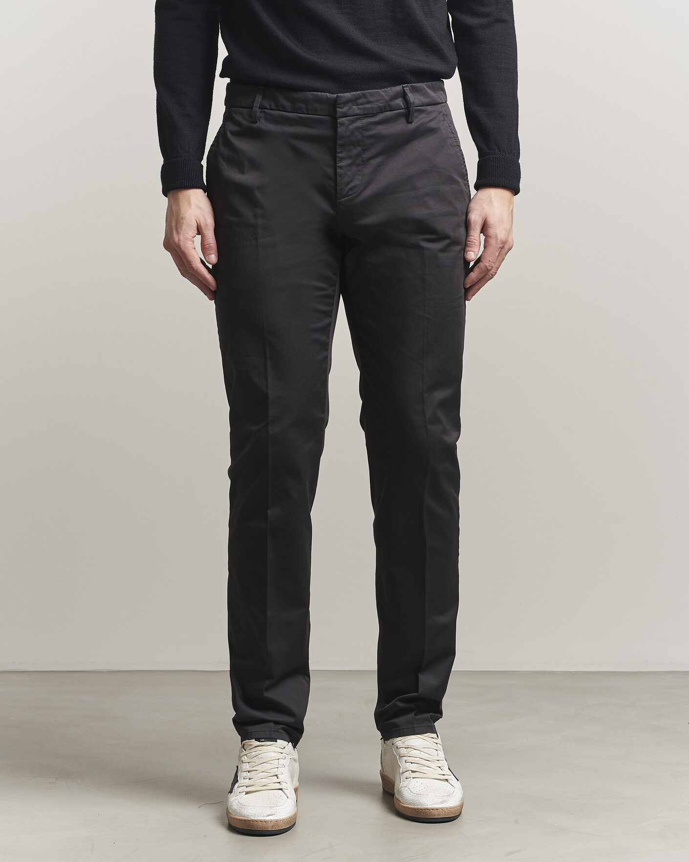 Mies | Housut | Dondup | Spiritisimo Cotton Chinos Black
