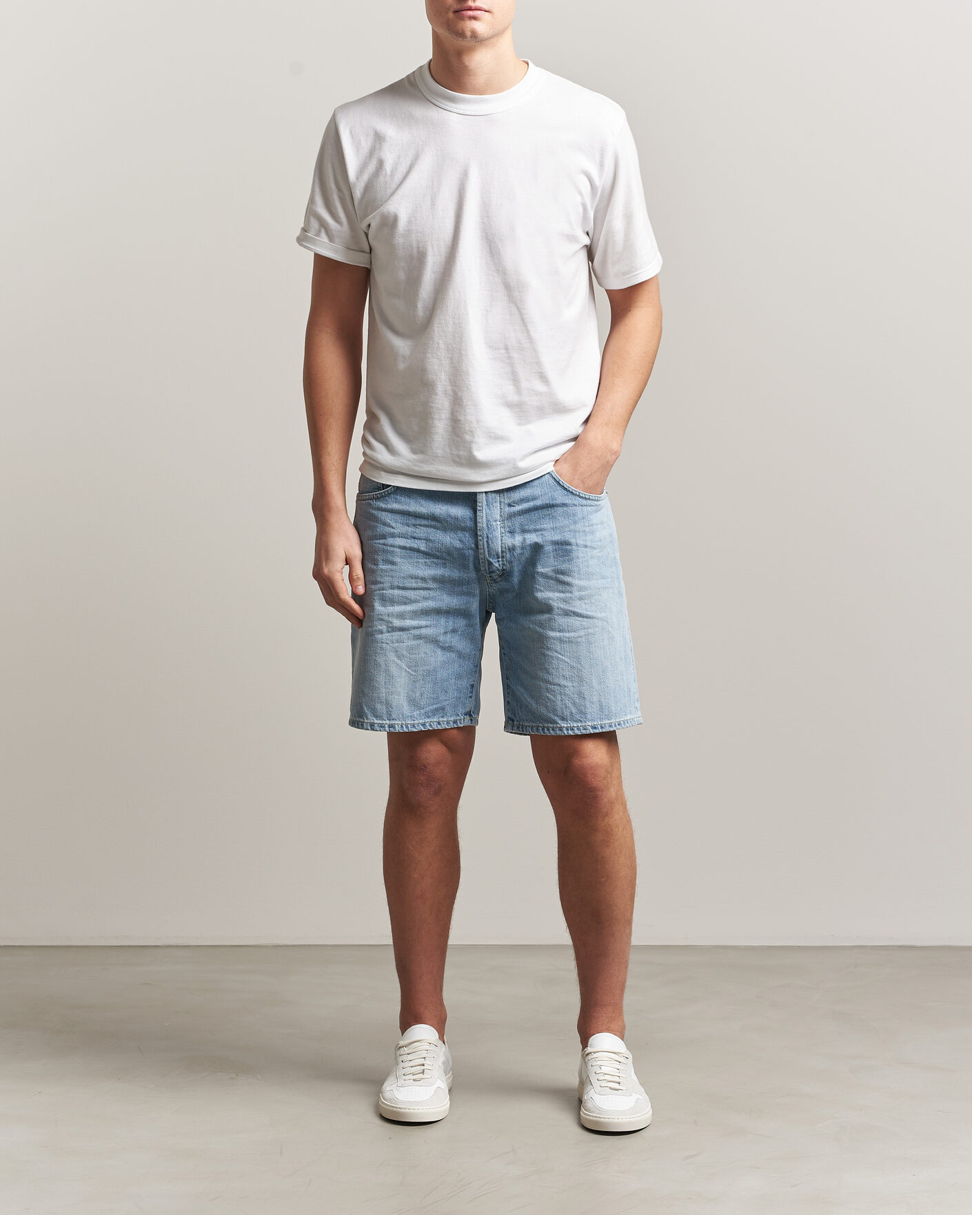 Mies | Shortsit | Dondup | Tony Denim Shorts Light Blue