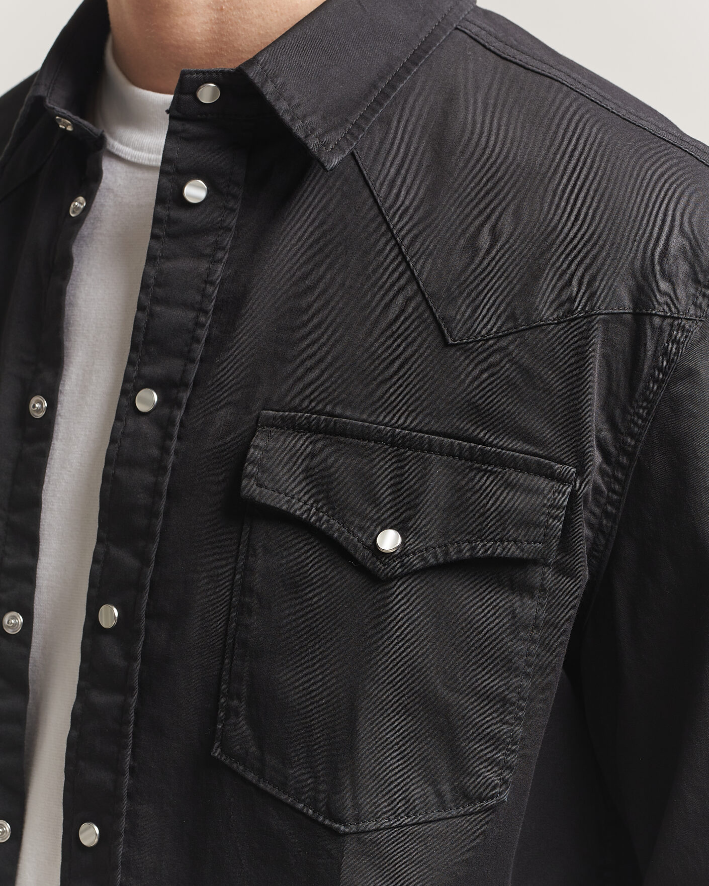 Mies | Kauluspaidat | Dondup | Regular Fit Shirt Washed Black