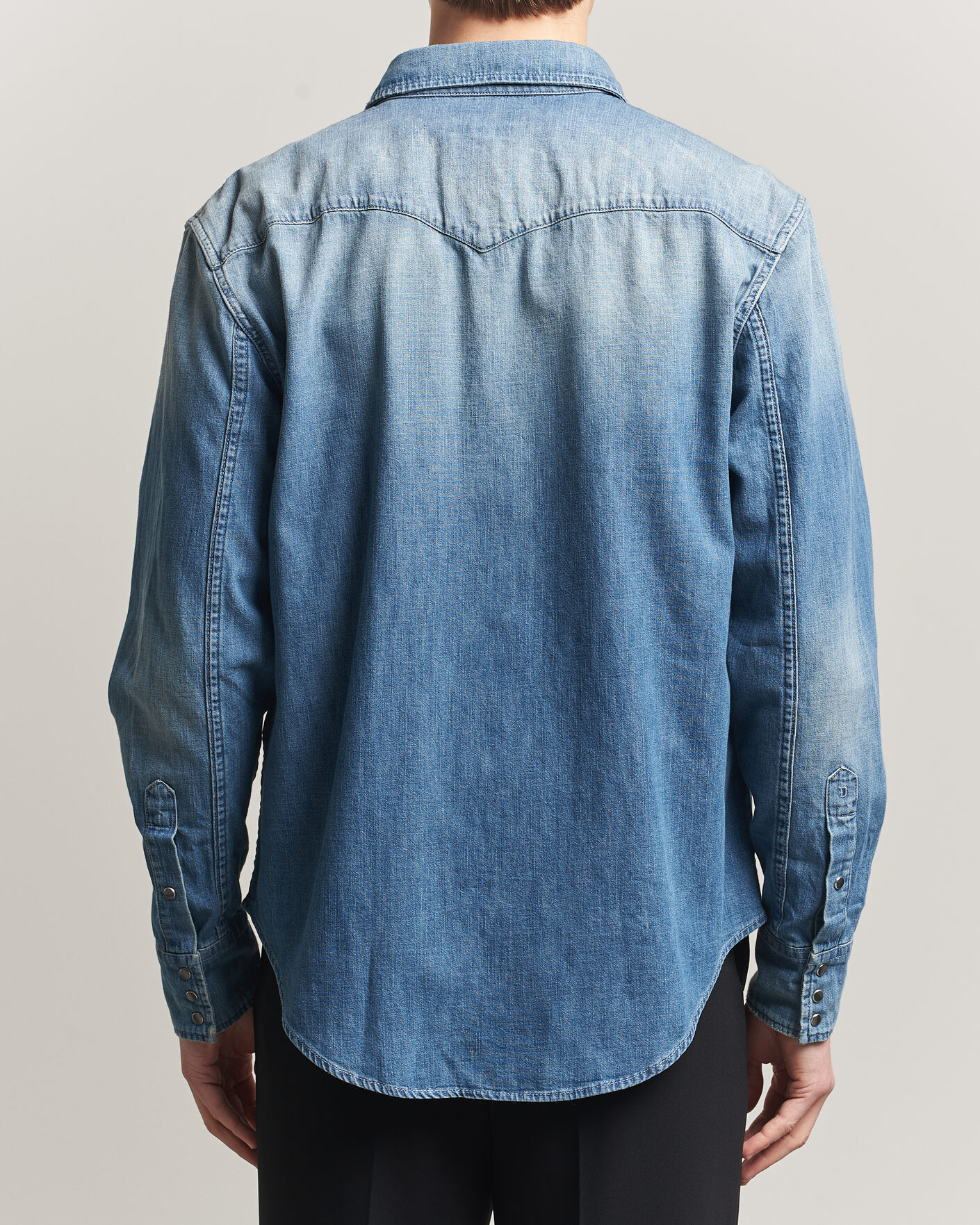 Mies | Kauluspaidat | Dondup | Regular Fit Denim Shirt Medium Blue