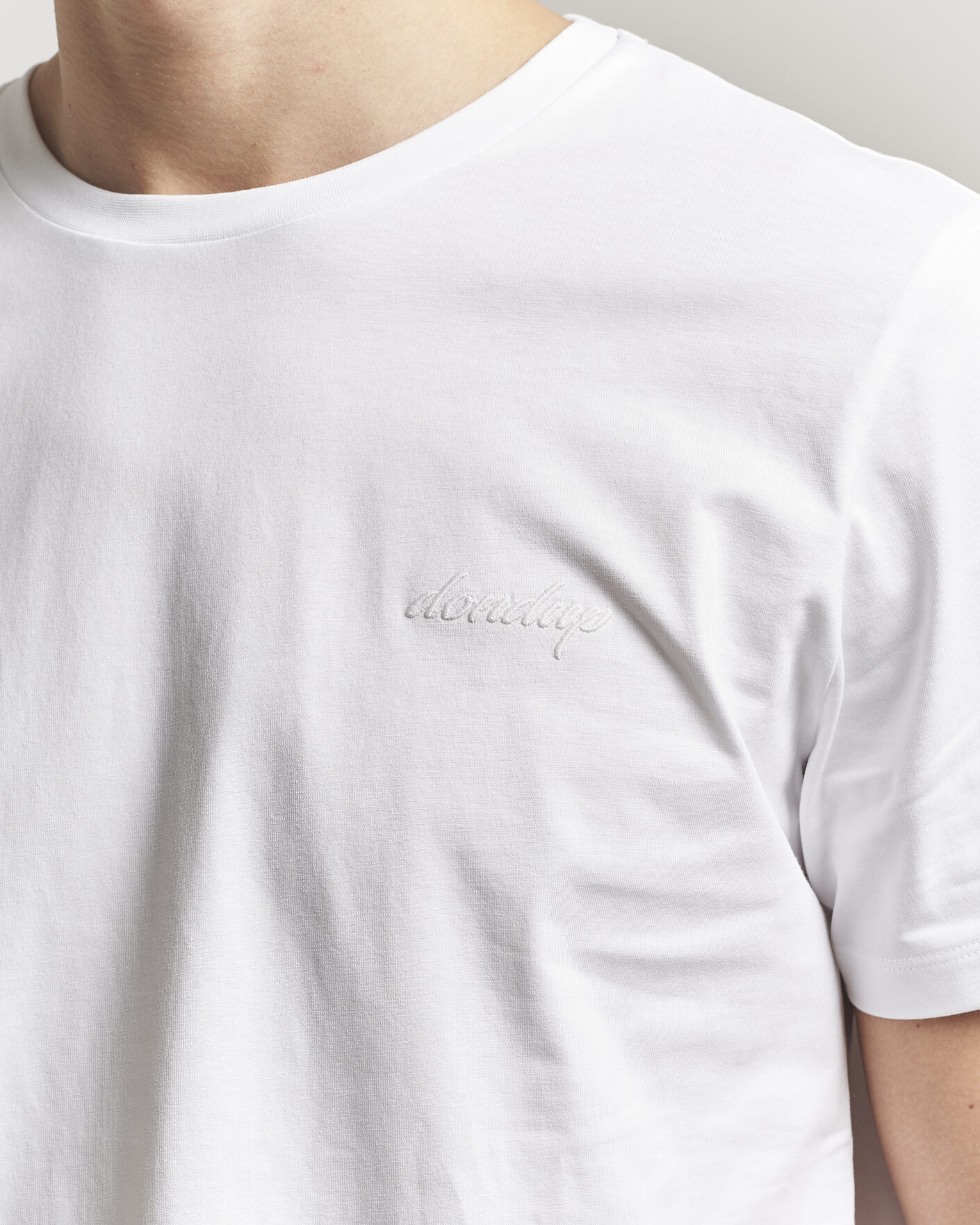 Mies | T-paidat | Dondup | Logo Crew Neck T-Shirt White