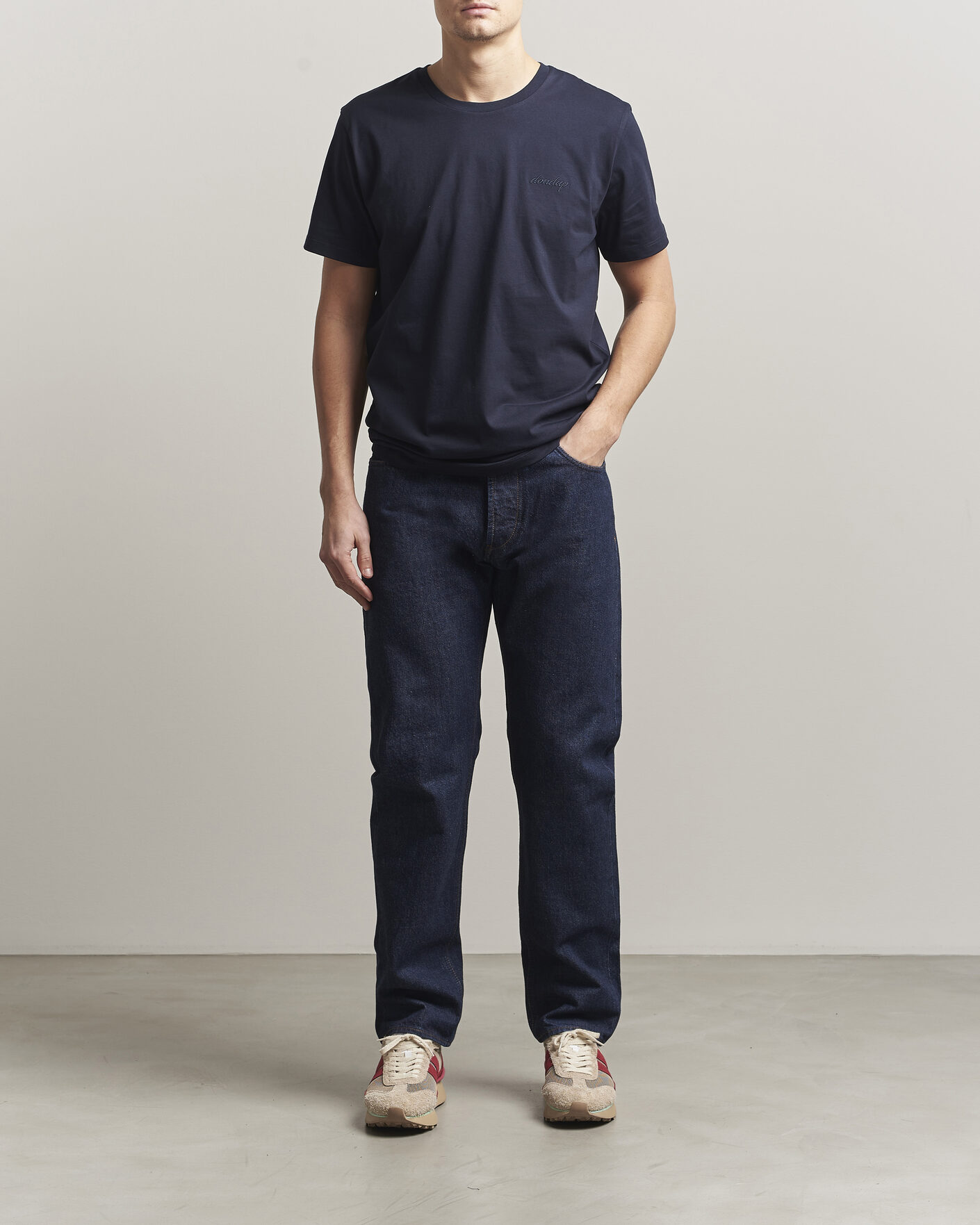 Mies | T-paidat | Dondup | Logo Crew Neck T-Shirt Navy