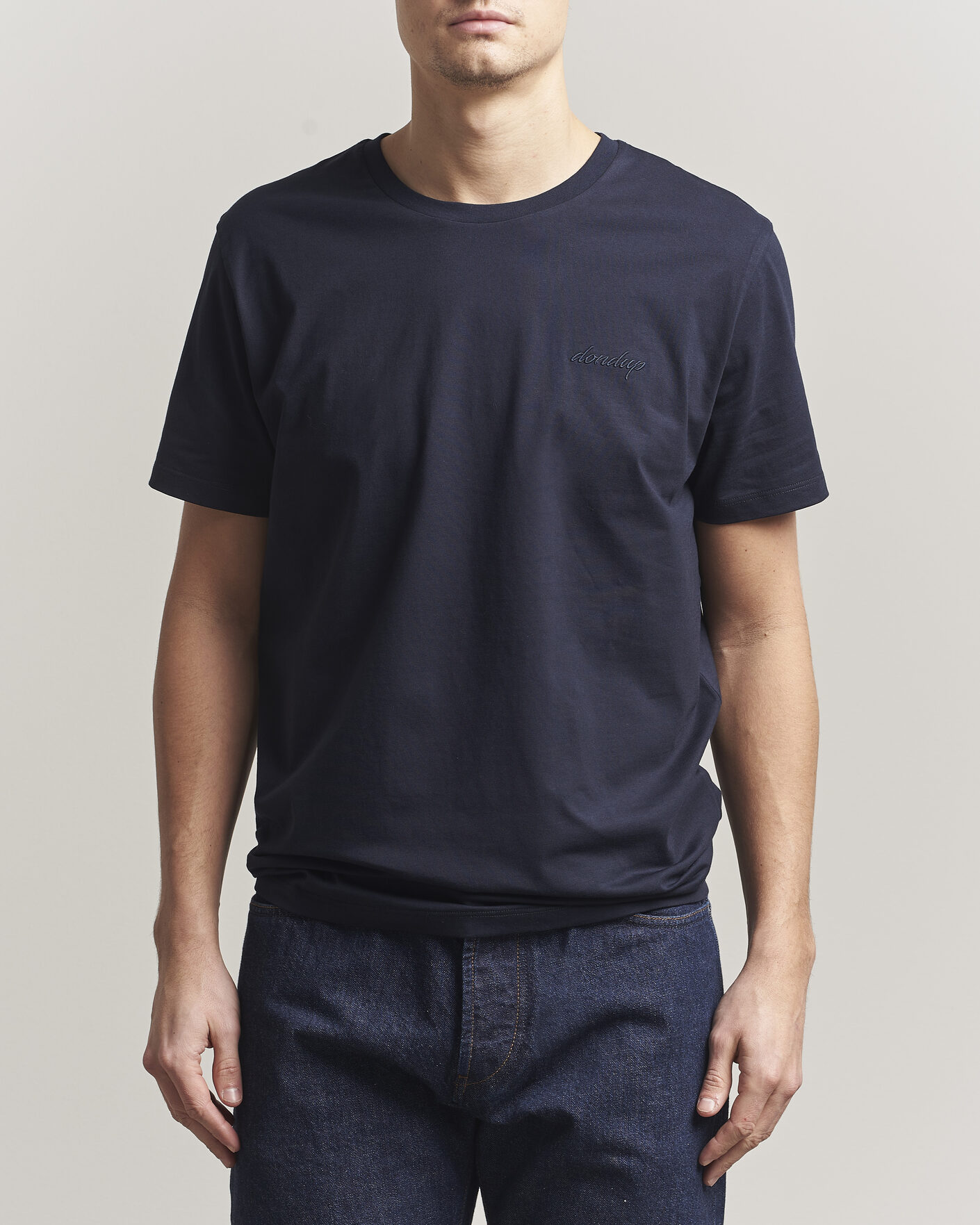 Mies | T-paidat | Dondup | Logo Crew Neck T-Shirt Navy