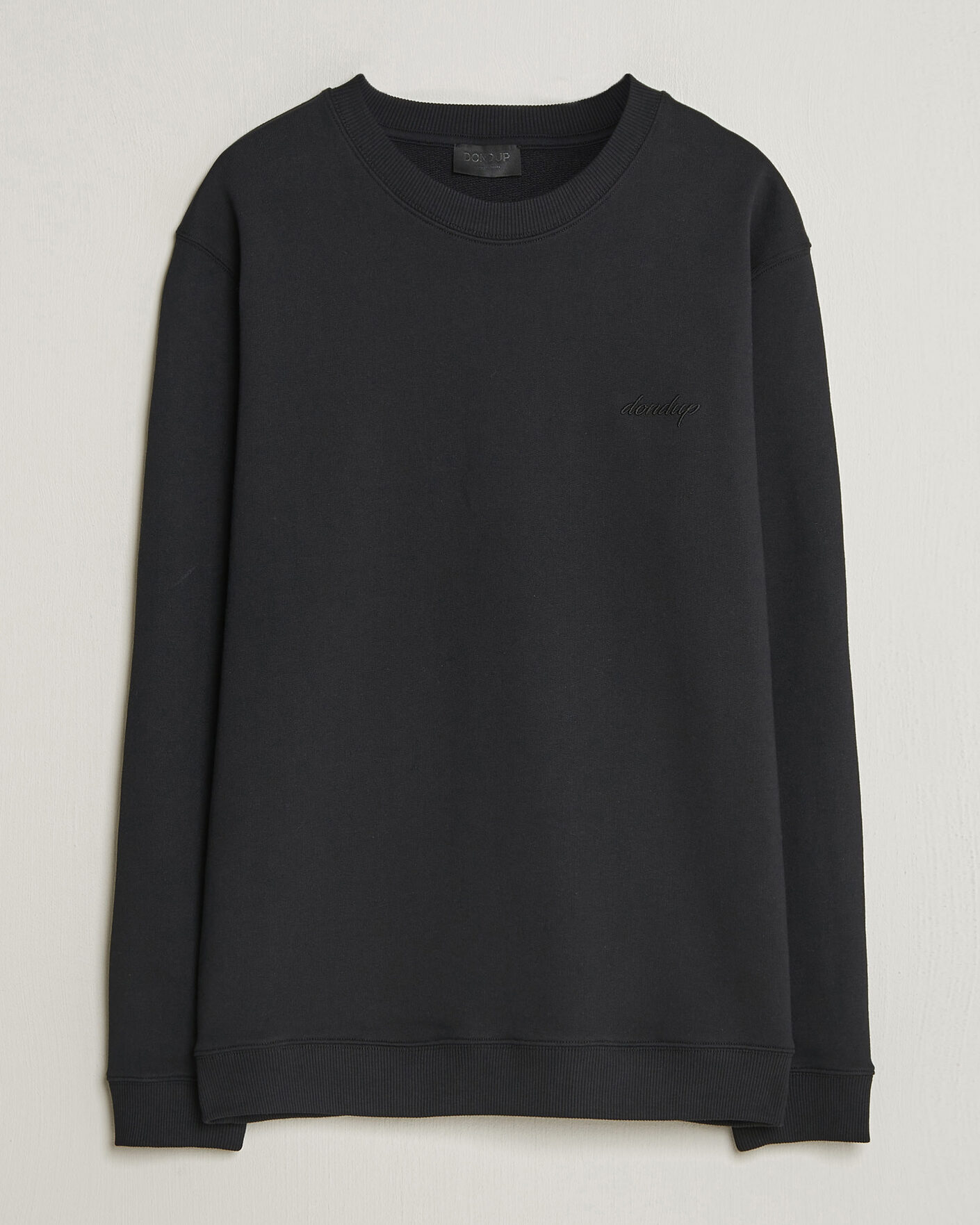 Mies | Puserot | Dondup | Logo Crew Neck Sweatshirt Black