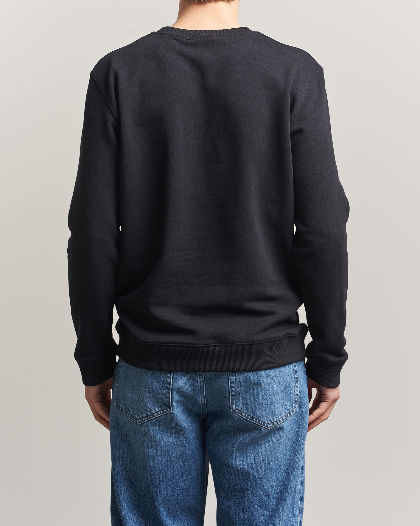 Mies | Puserot | Dondup | Logo Crew Neck Sweatshirt Black