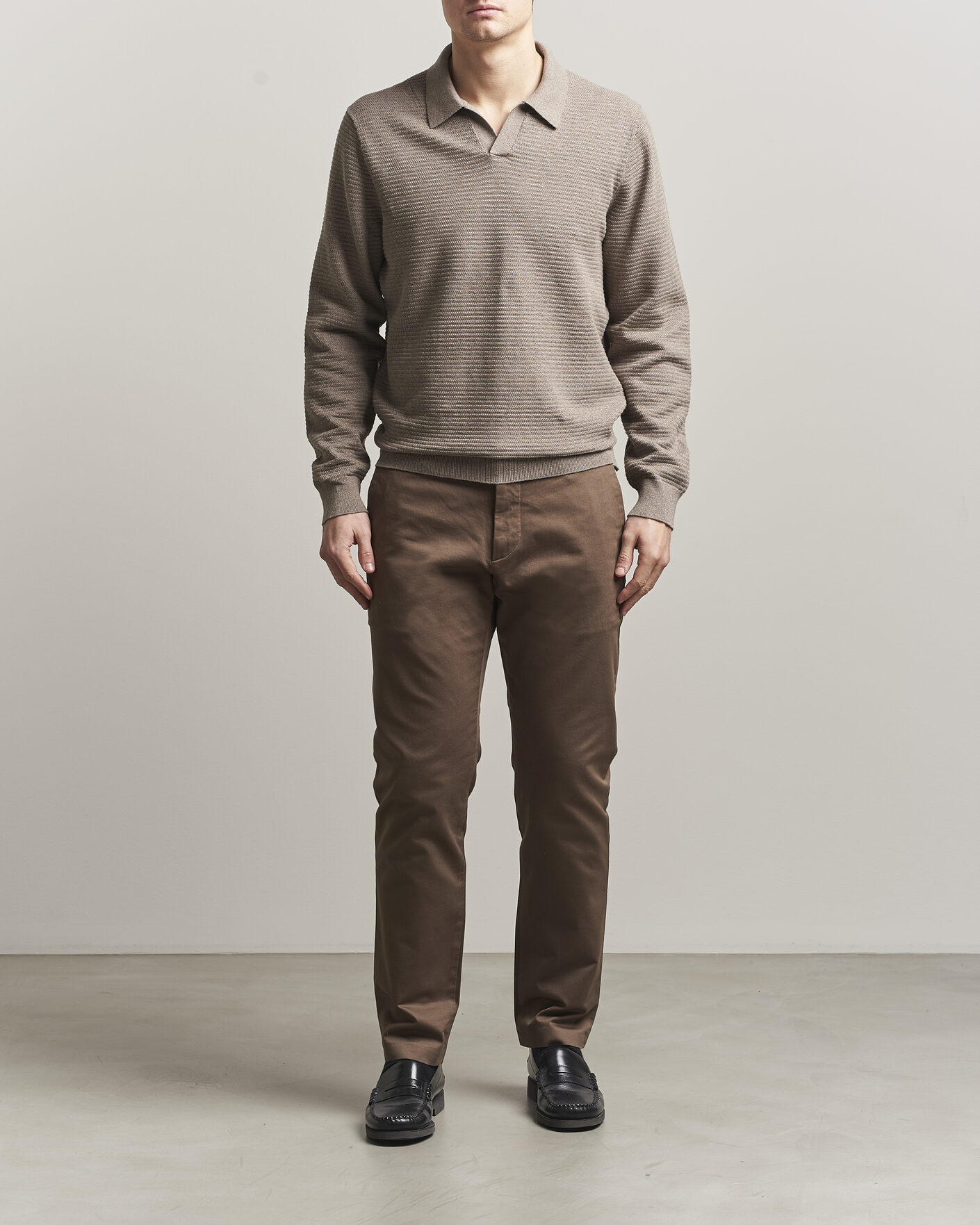 Mies | Housut | NN07 | Theo Regular Fit Stretch Chinos Mable Husk