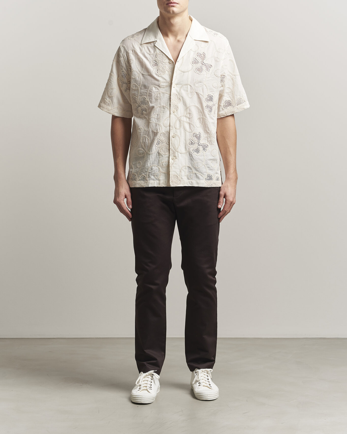 Mies | Housut | NN07 | Theo Regular Fit Stretch Chinos Deep Truffle