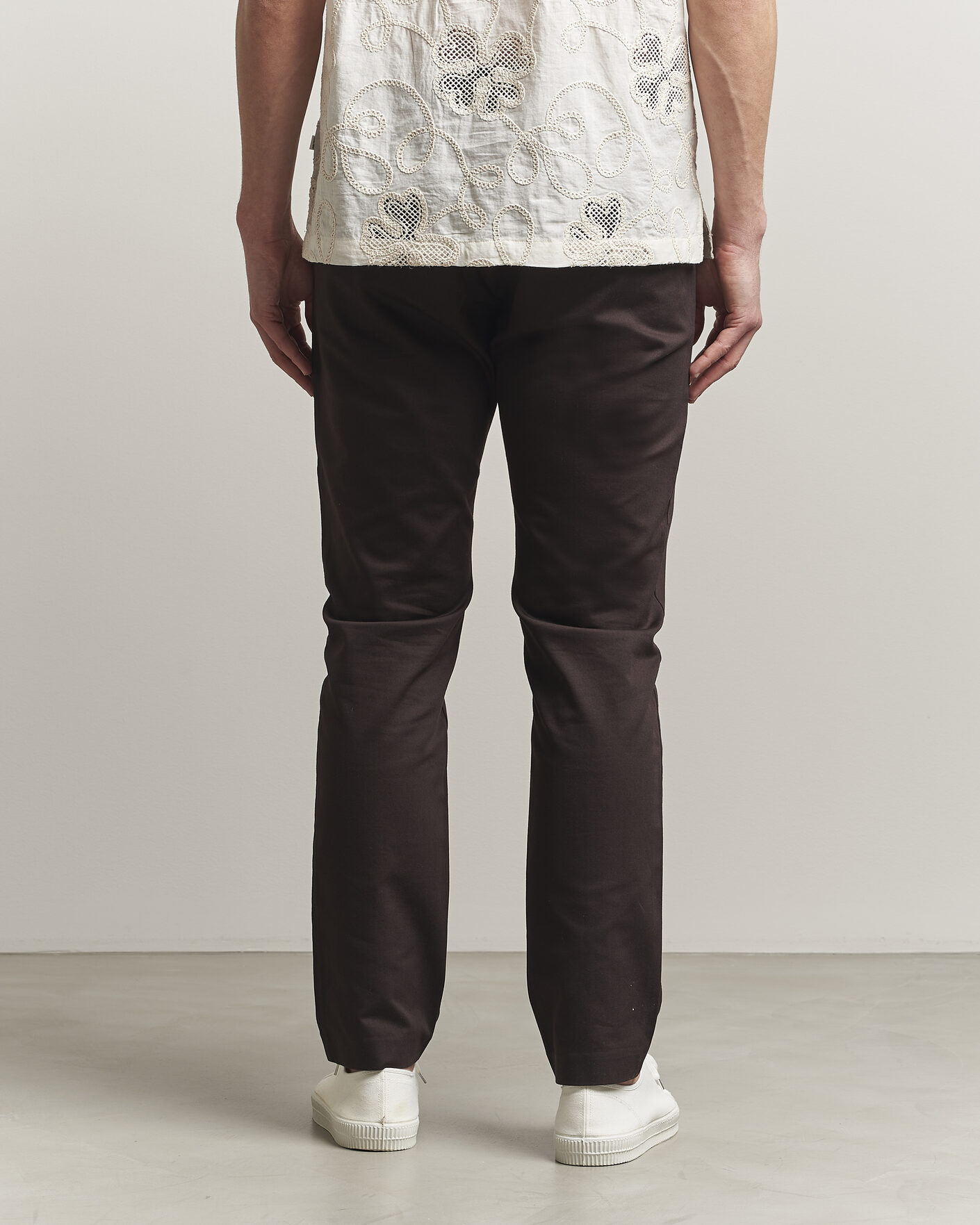 Mies | Housut | NN07 | Theo Regular Fit Stretch Chinos Deep Truffle