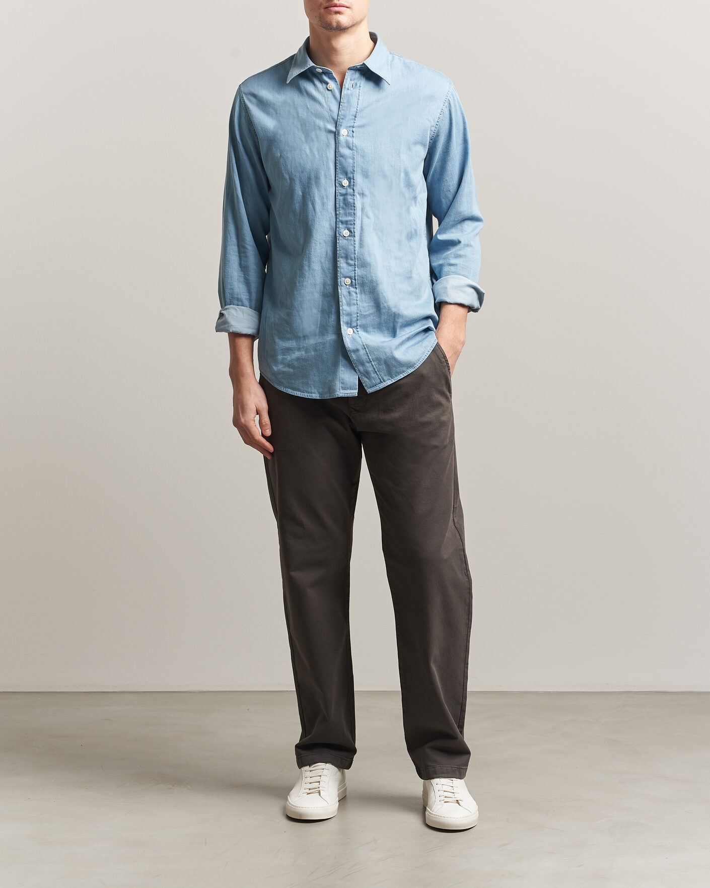 Mies | Housut | NN07 | Aden Regular Fit Chinos Dark Army