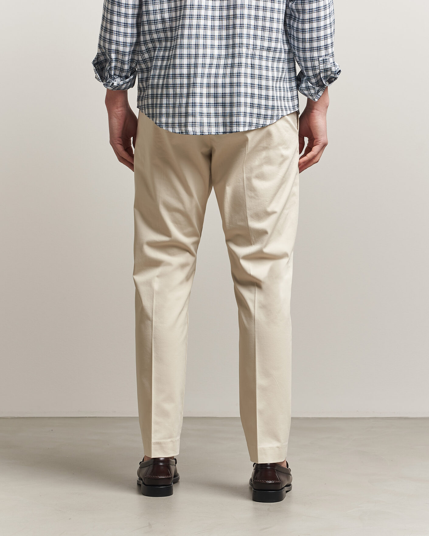 Mies | Housut | NN07 | Bill Pleated Trousers Ivory