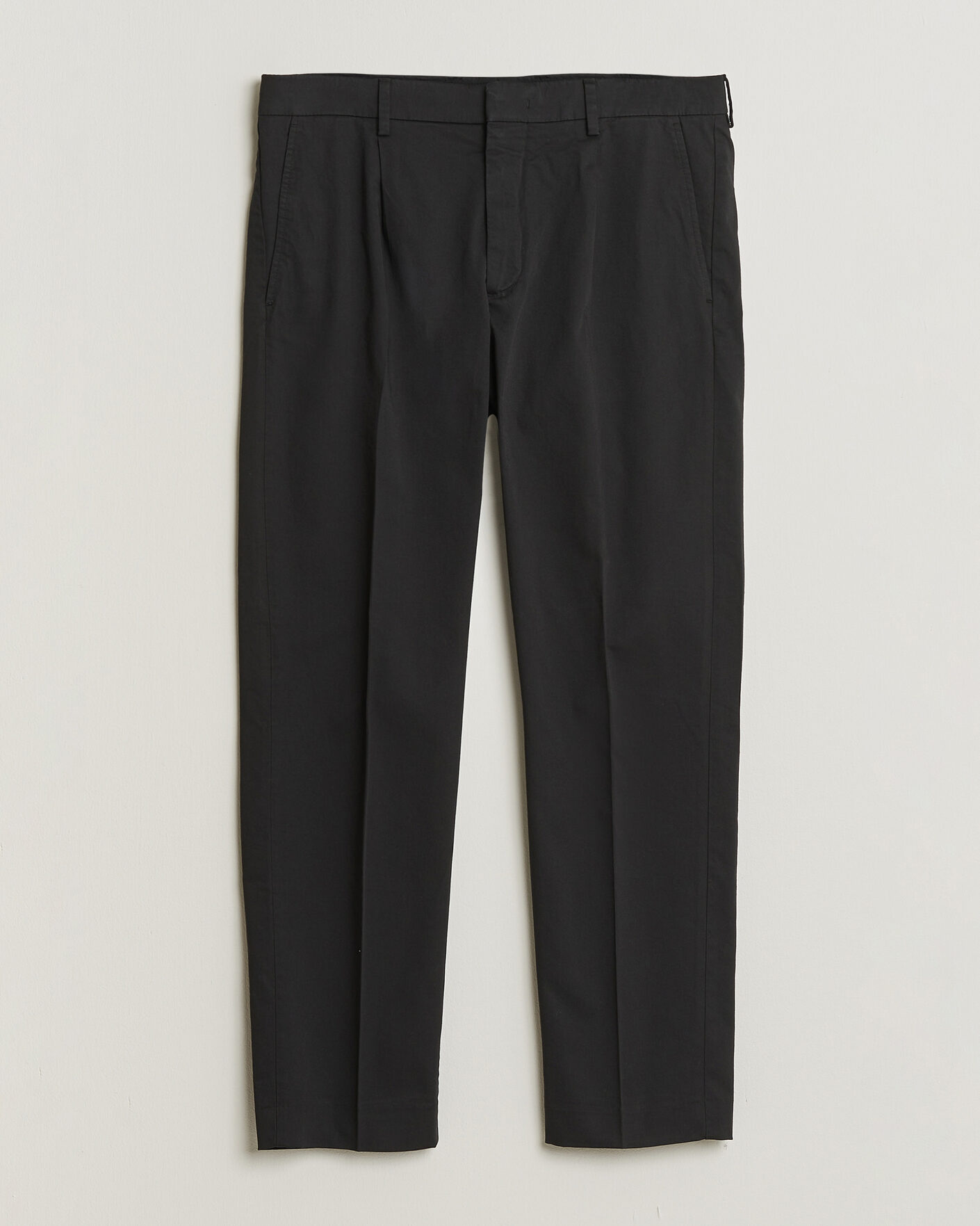 Mies | Housut | NN07 | Bill Pleated Trousers Black