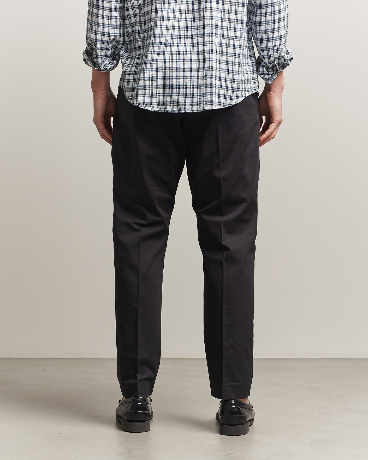 Mies | Housut | NN07 | Bill Pleated Trousers Black