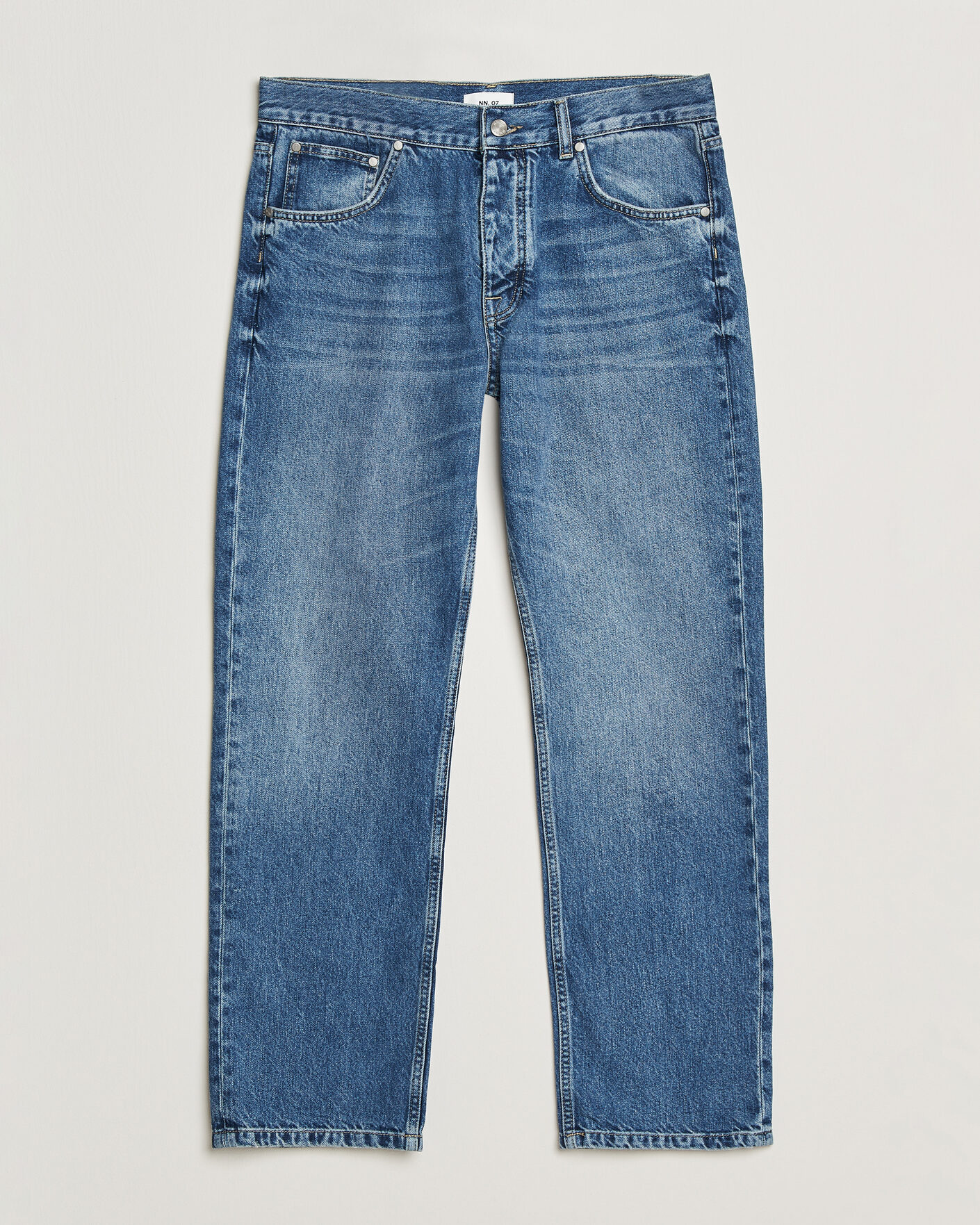 Mies | Housut | NN07 | Sonny Regular Fit Jeans Blue Distressed
