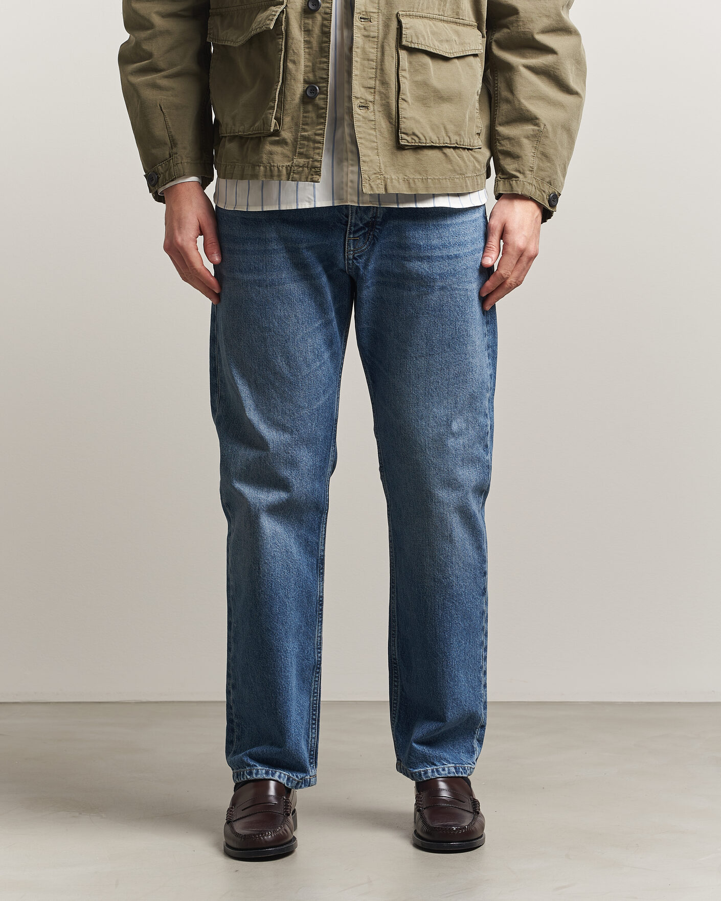 Mies | Housut | NN07 | Sonny Regular Fit Jeans Blue Distressed