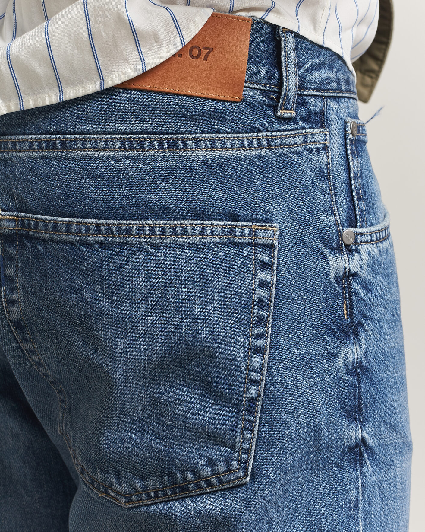 Mies | Housut | NN07 | Sonny Regular Fit Jeans Blue Distressed