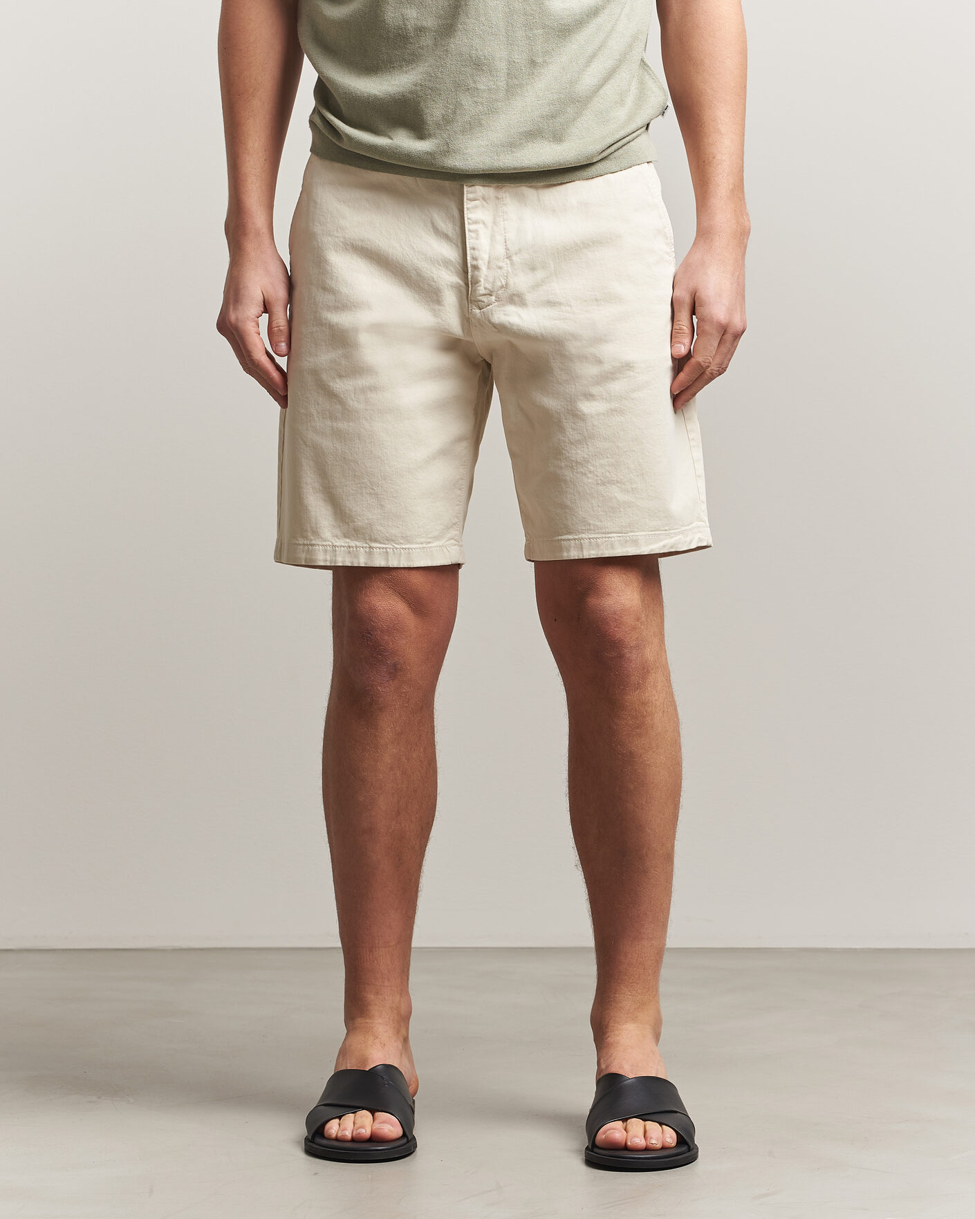 Mies | Shortsit | NN07 | Aden Regular Fit Chino Shorts Ivory