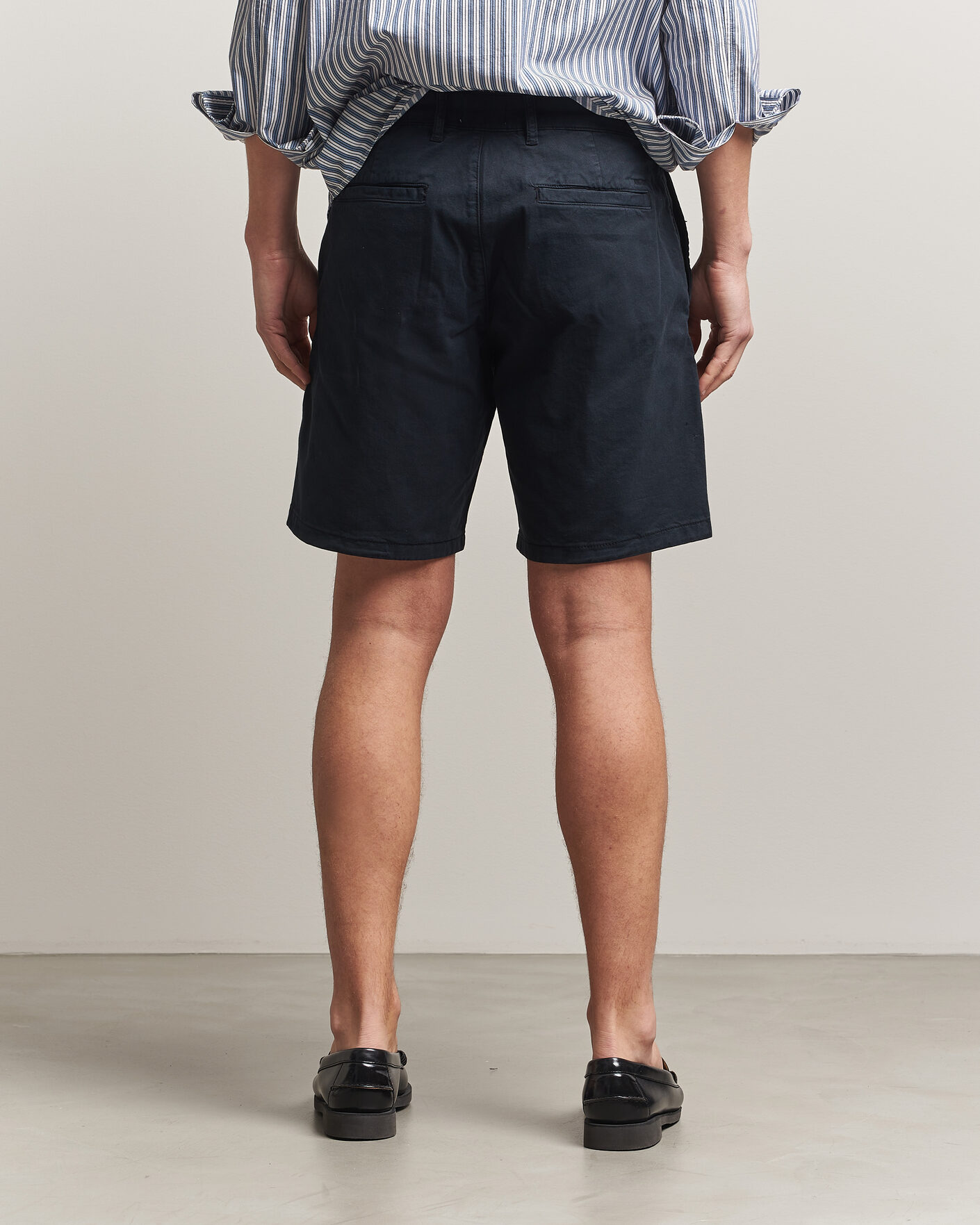 Mies | Shortsit | NN07 | Aden Regular Fit Chino Shorts Navy Blue