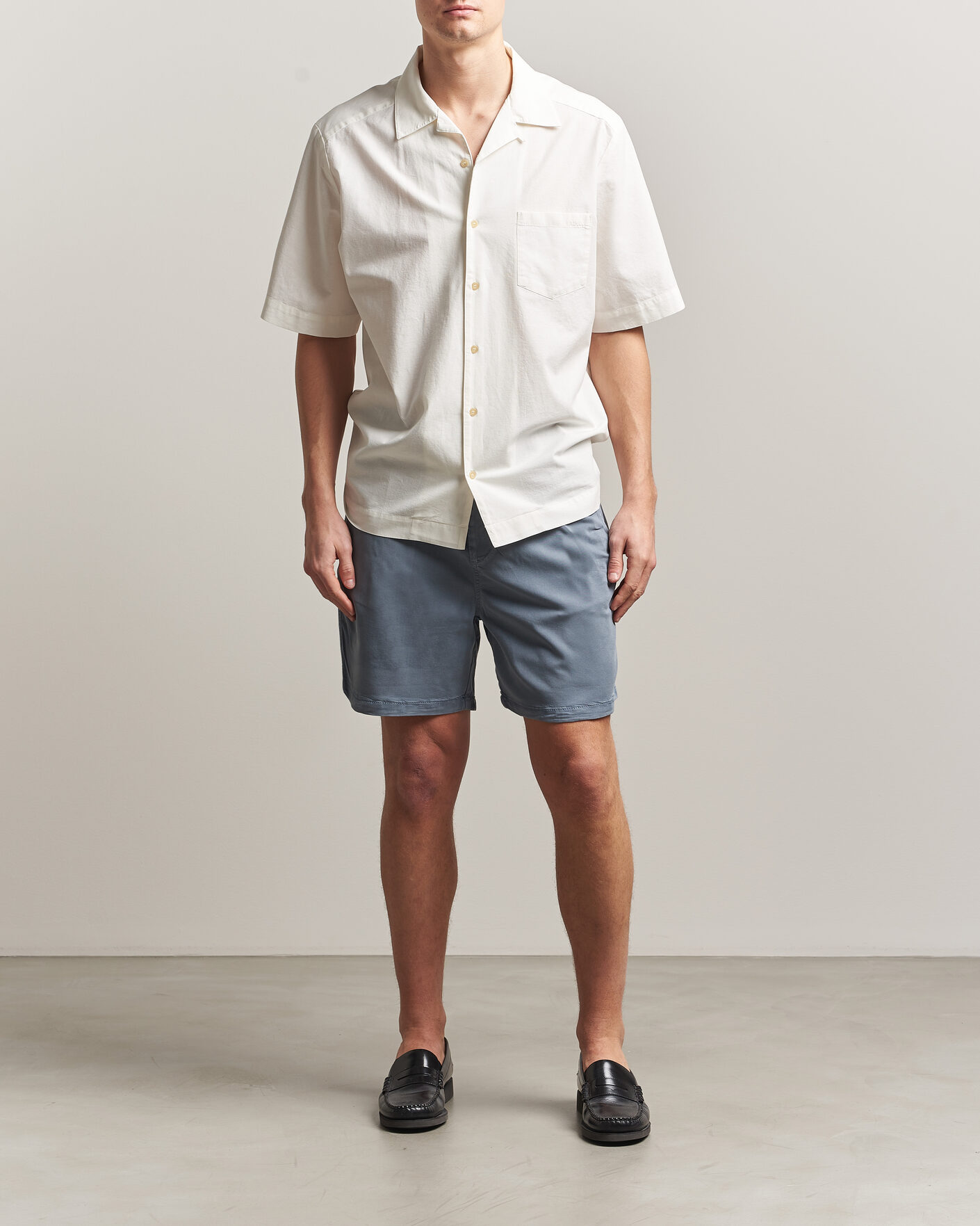 Mies | Shortsit | NN07 | Gregor Drawstring Shorts Stone Blue