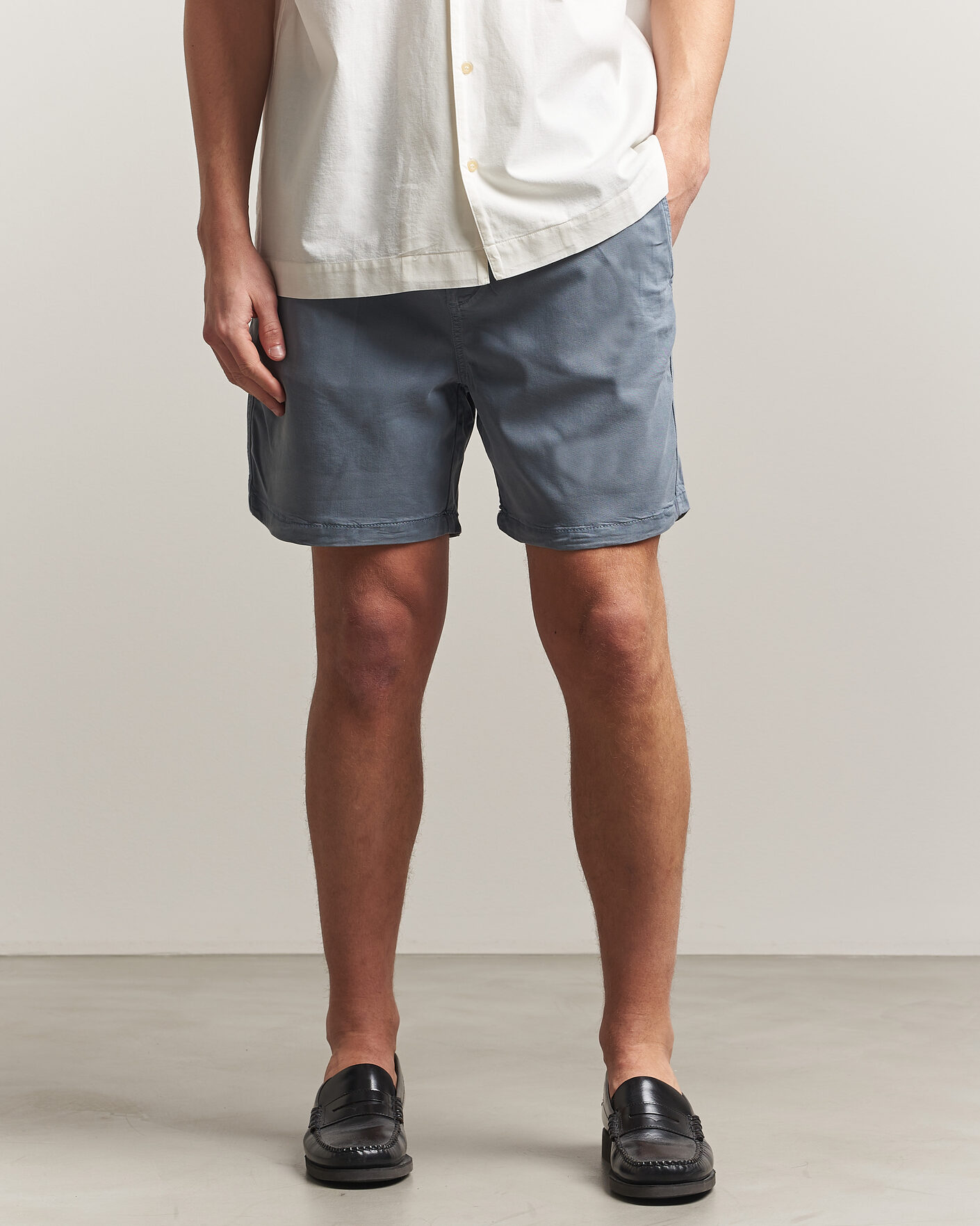 Mies | Shortsit | NN07 | Gregor Drawstring Shorts Stone Blue
