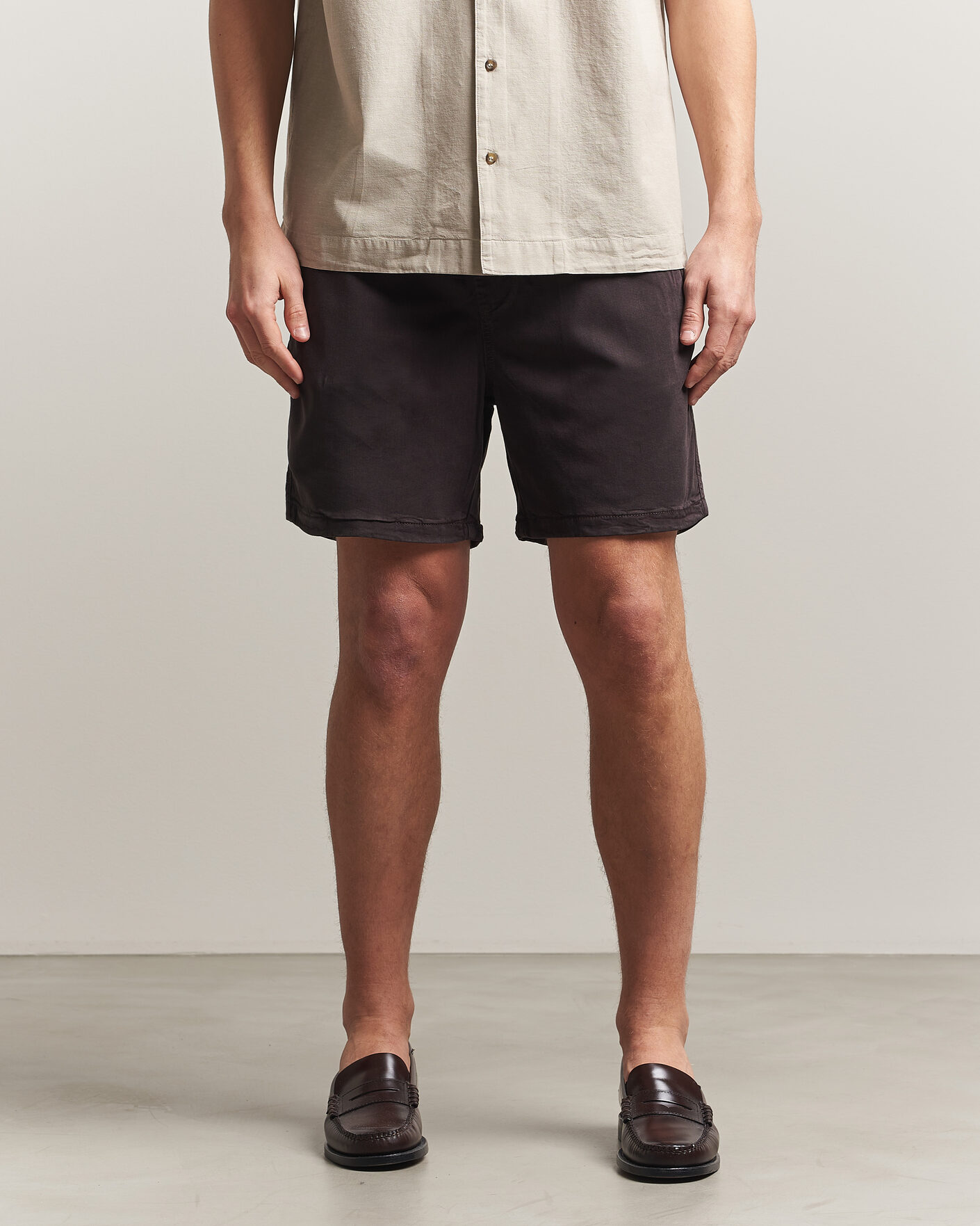 Mies | Shortsit | NN07 | Gregor Drawstring Shorts Deep Truffle