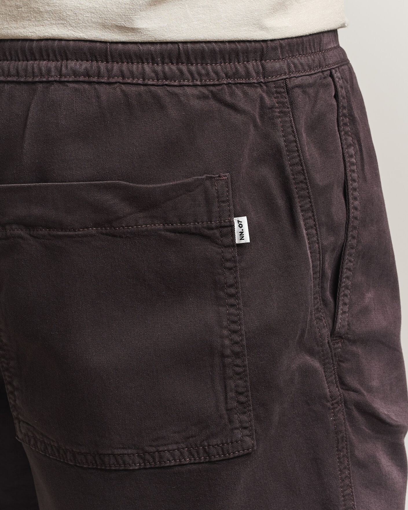 Mies | Shortsit | NN07 | Gregor Drawstring Shorts Deep Truffle