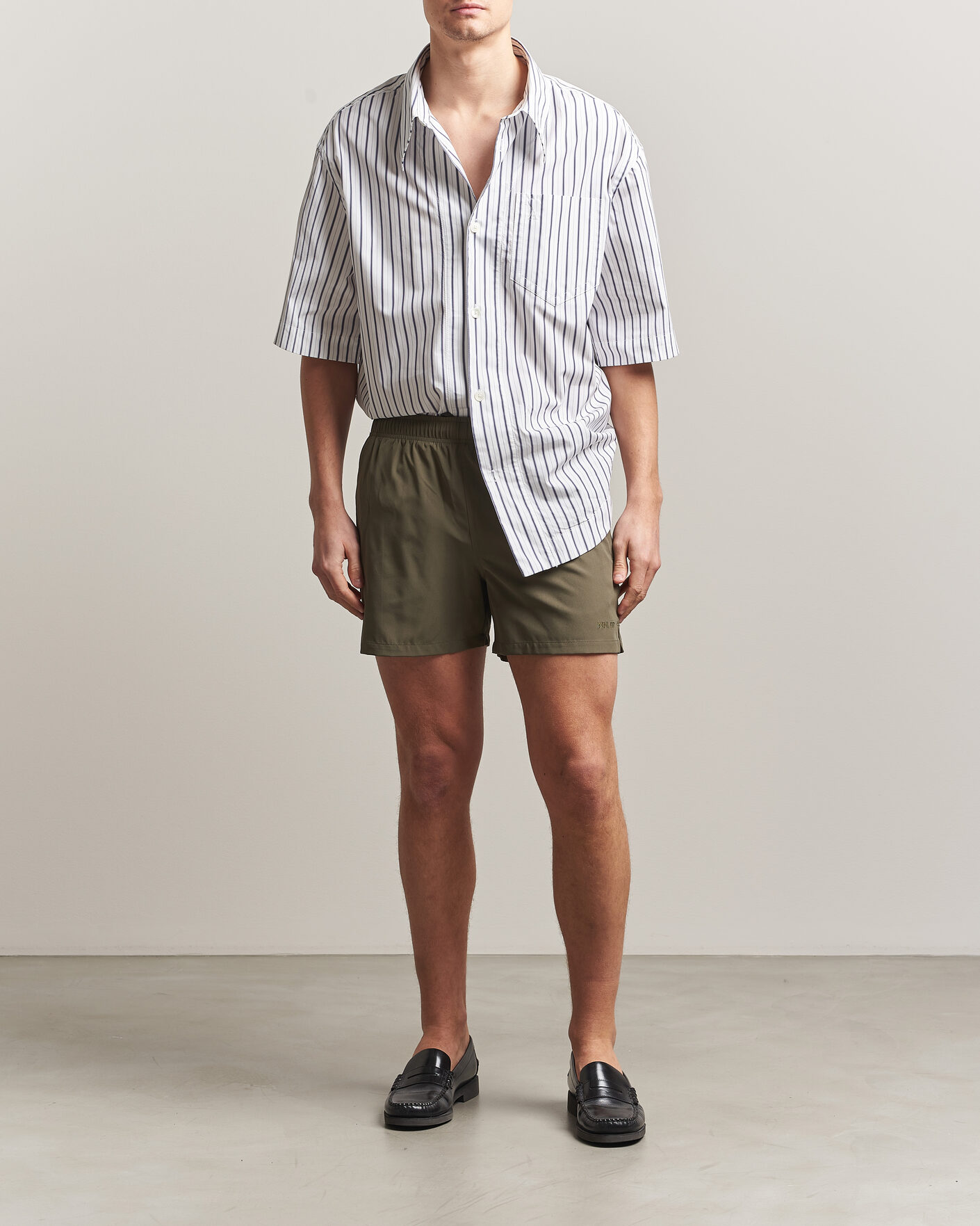 Mies | Uimahousut | NN07 | Holiday Swimshorts Capers Green
