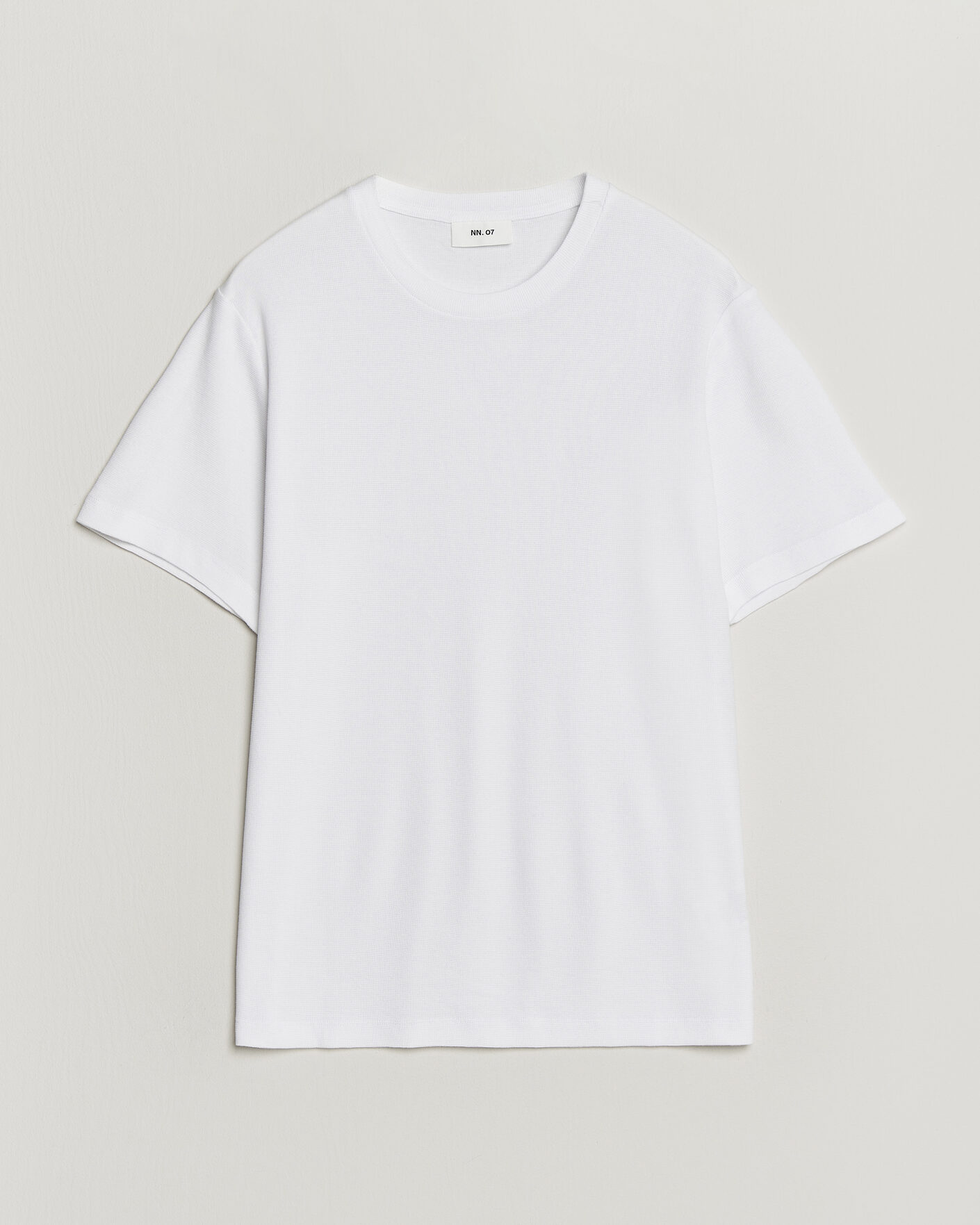 Mies | T-paidat | NN07 | Clive Crew Neck T-Shirt White