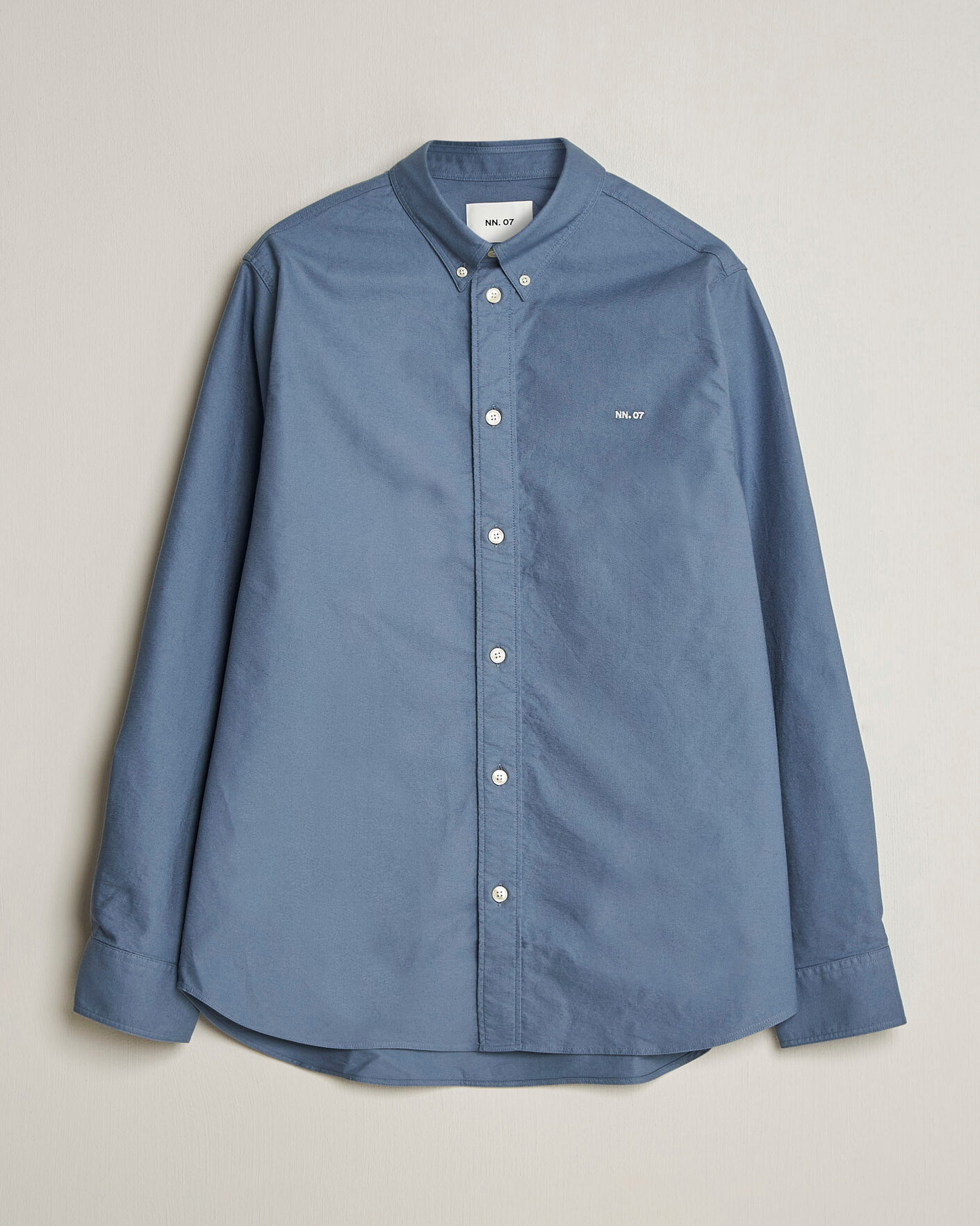 Mies | Kauluspaidat | NN07 | Colby Oxford Shirt Stone Blue