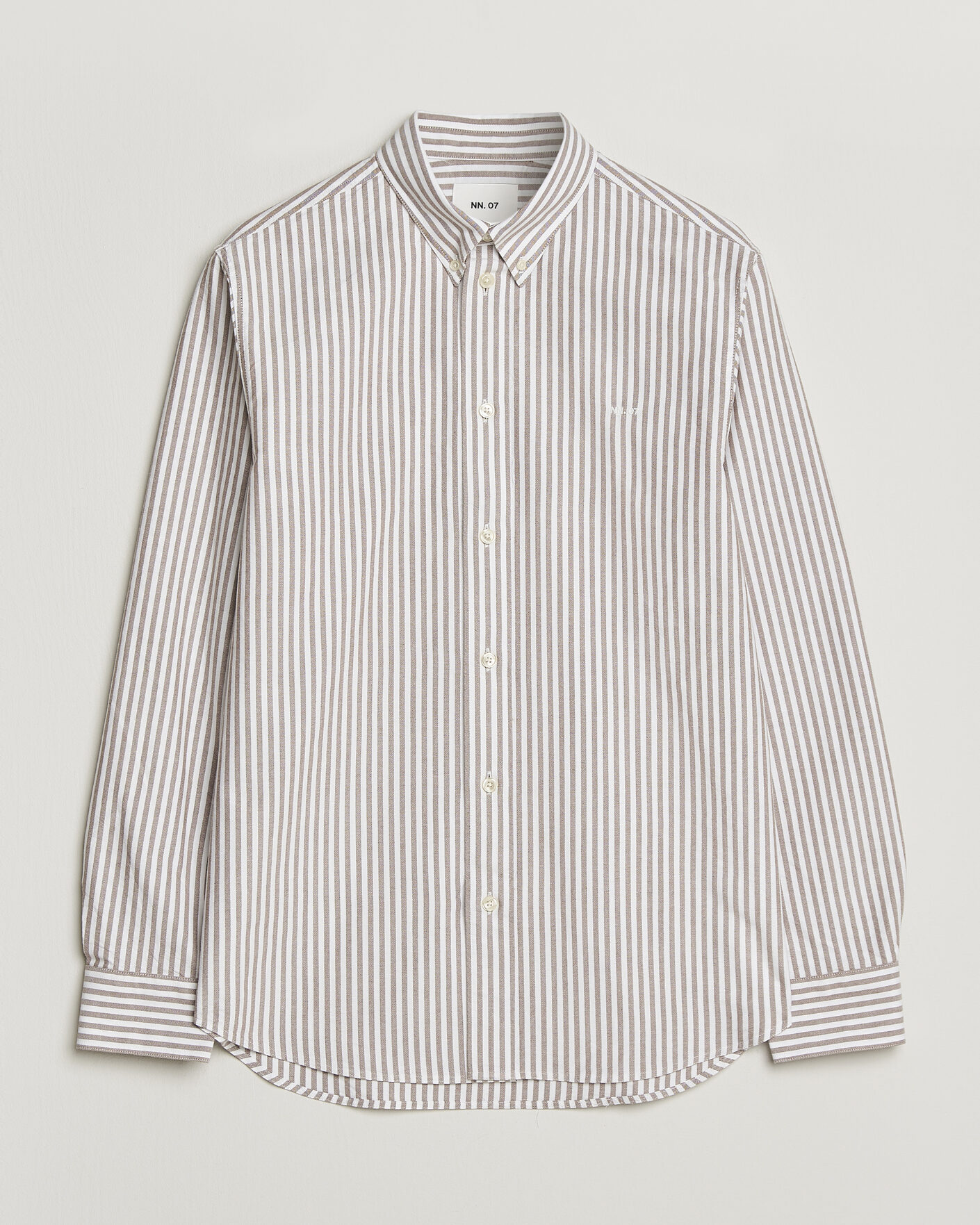 Mies | Kauluspaidat | NN07 | Colby Oxford Shirt Terracotta/White
