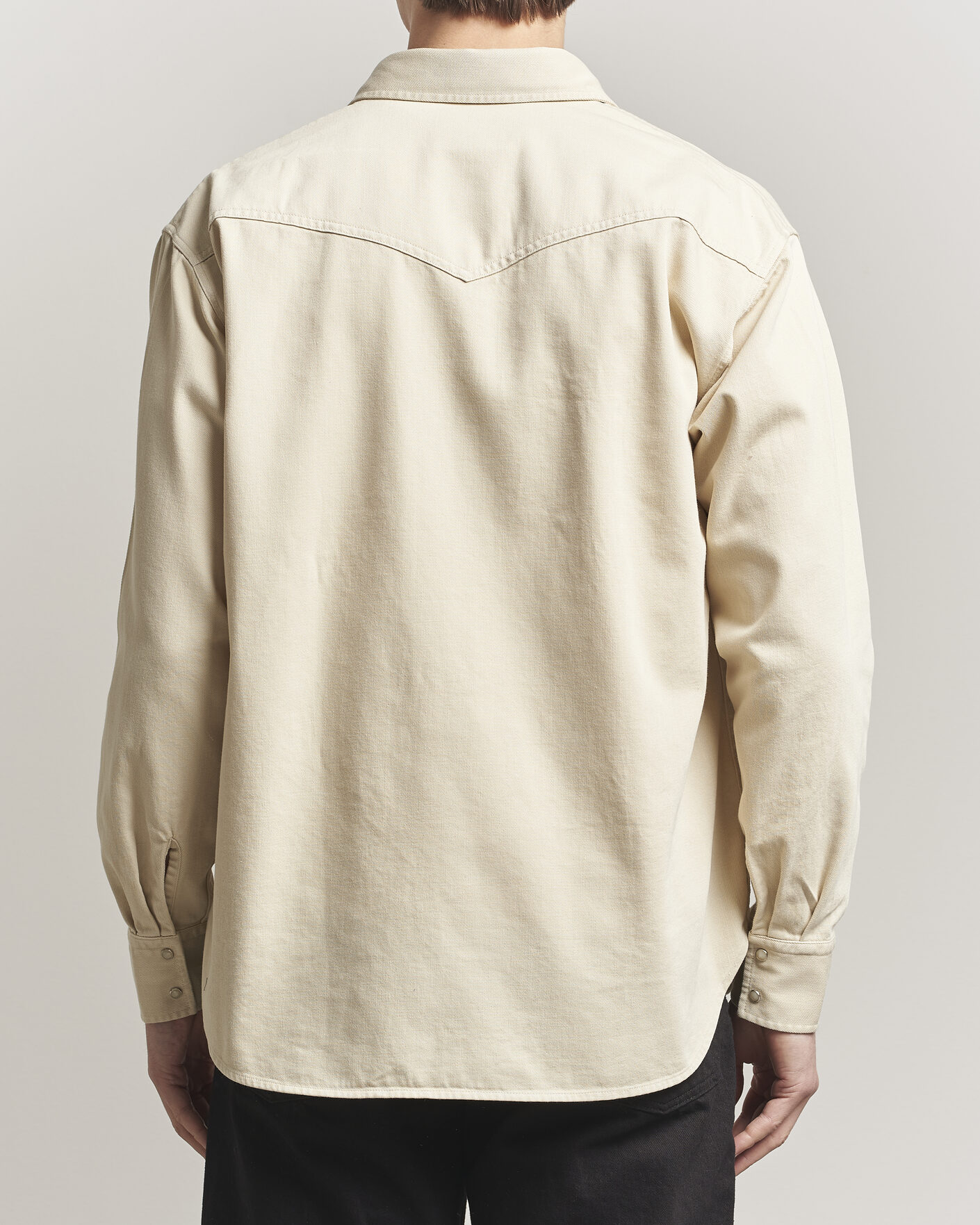 Mies | Kauluspaidat | NN07 | Ricky Western Denim Shirt Ivory