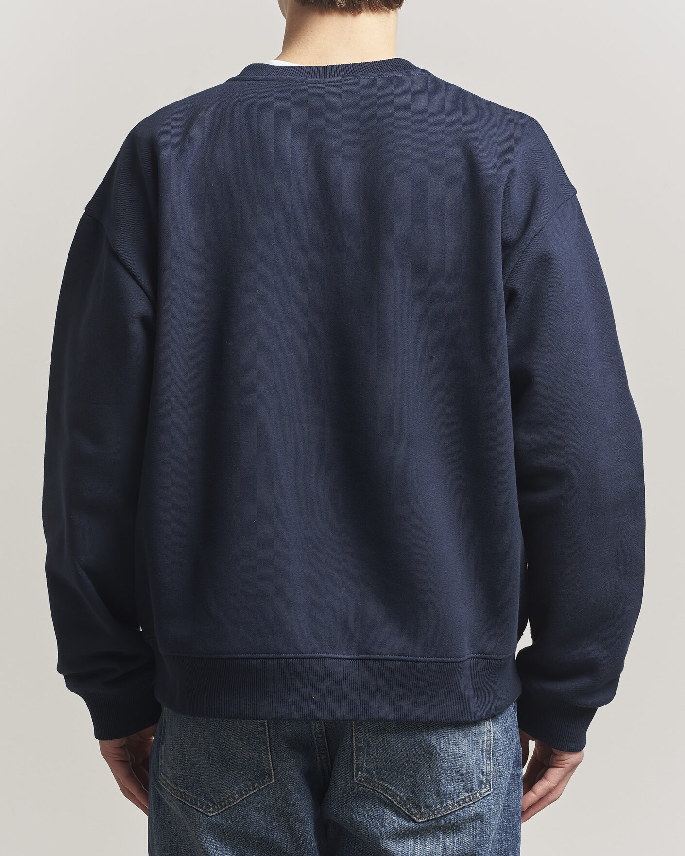 Mies | Puserot | NN07 | David Crew Neck Sweatshirt Navy Blue