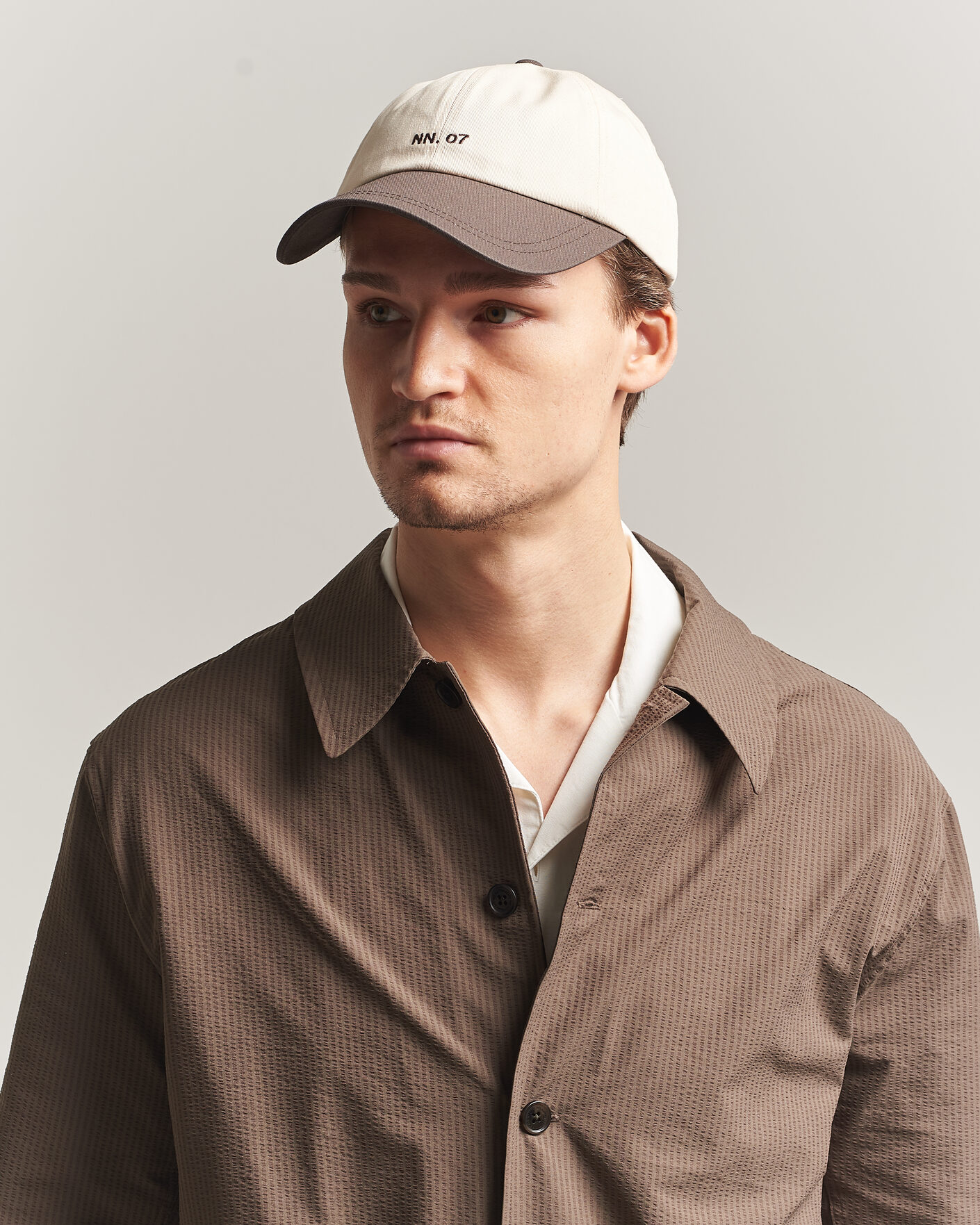 Mies | Päähineet | NN07 | Logo Cap Demitasse Brown