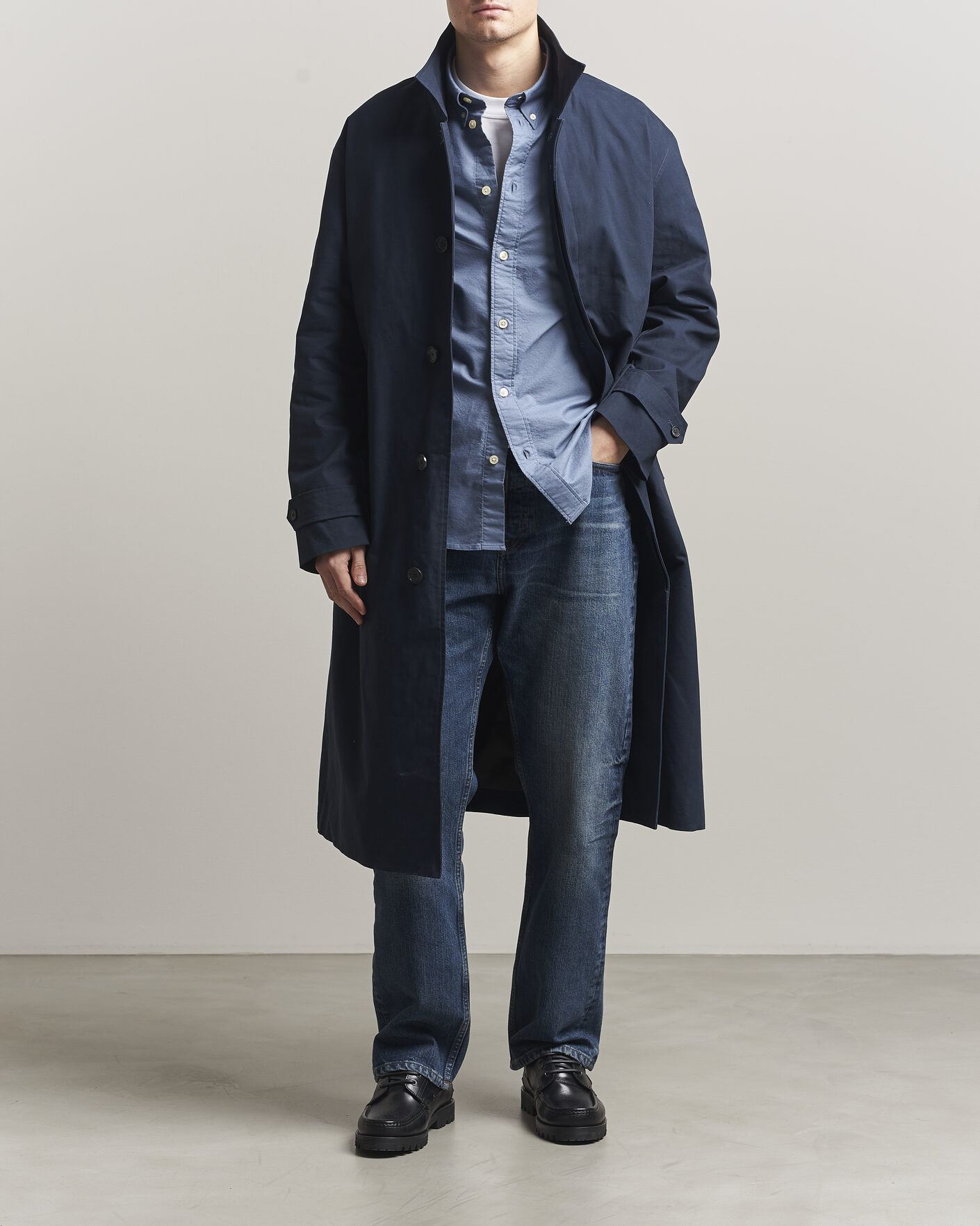 Mies | Takit | NN07 | Gibson Coat Navy Blue