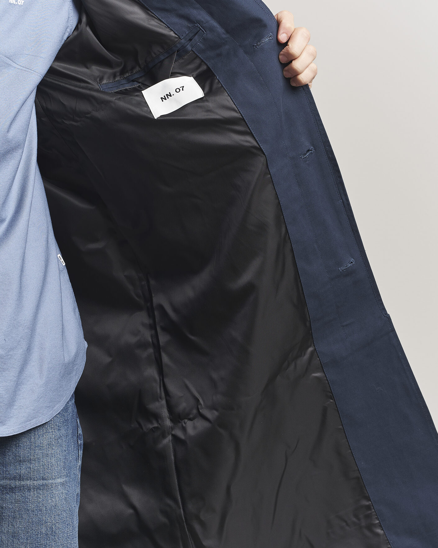 Mies | Takit | NN07 | Gibson Coat Navy Blue