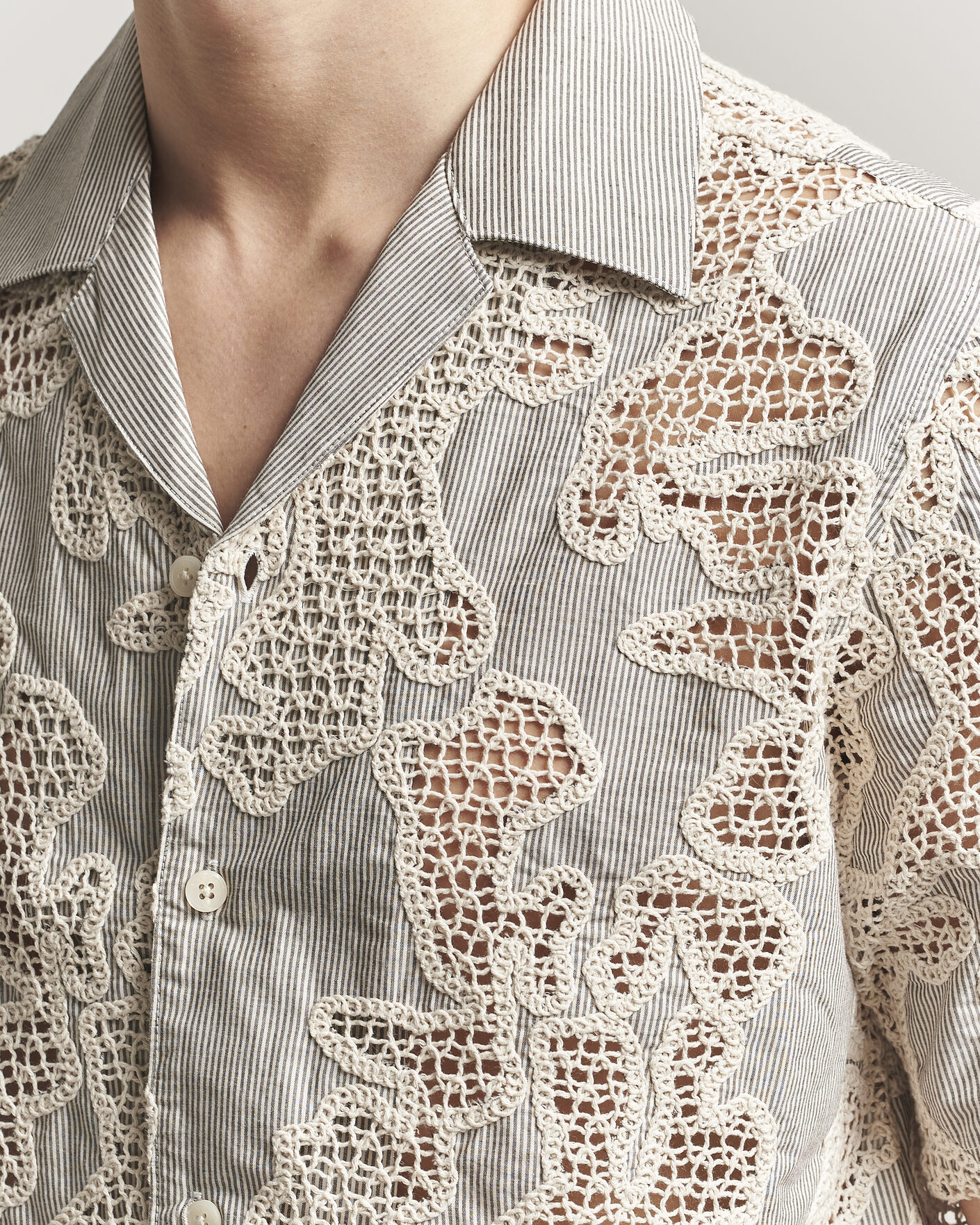 Mies | Kauluspaidat | NN07 | Julio Flower Short Sleeve Shirt Deep Truffle