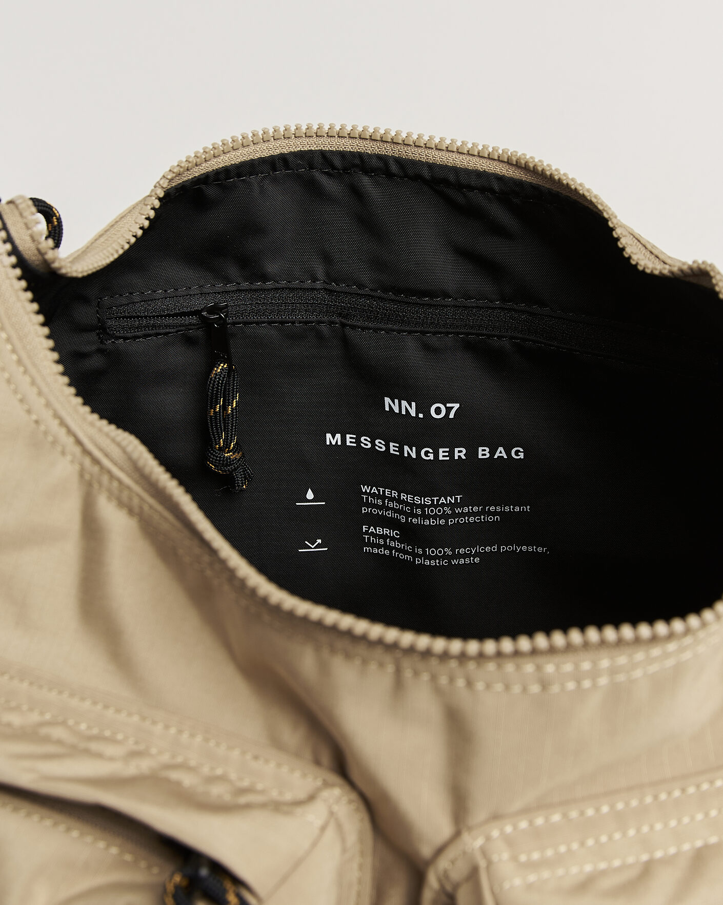 Mies | Laukut | NN07 | Nylon Ripstop Messenger Bag Desert Khaki