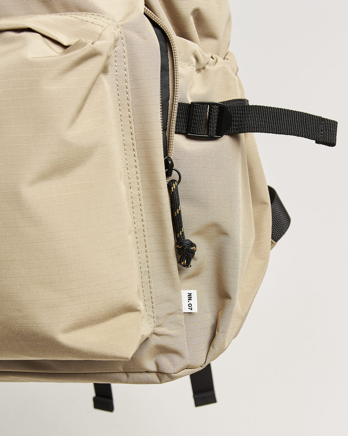 Mies | Laukut | NN07 | Nylon Ripstop Rolltop Backpack Desert Khaki