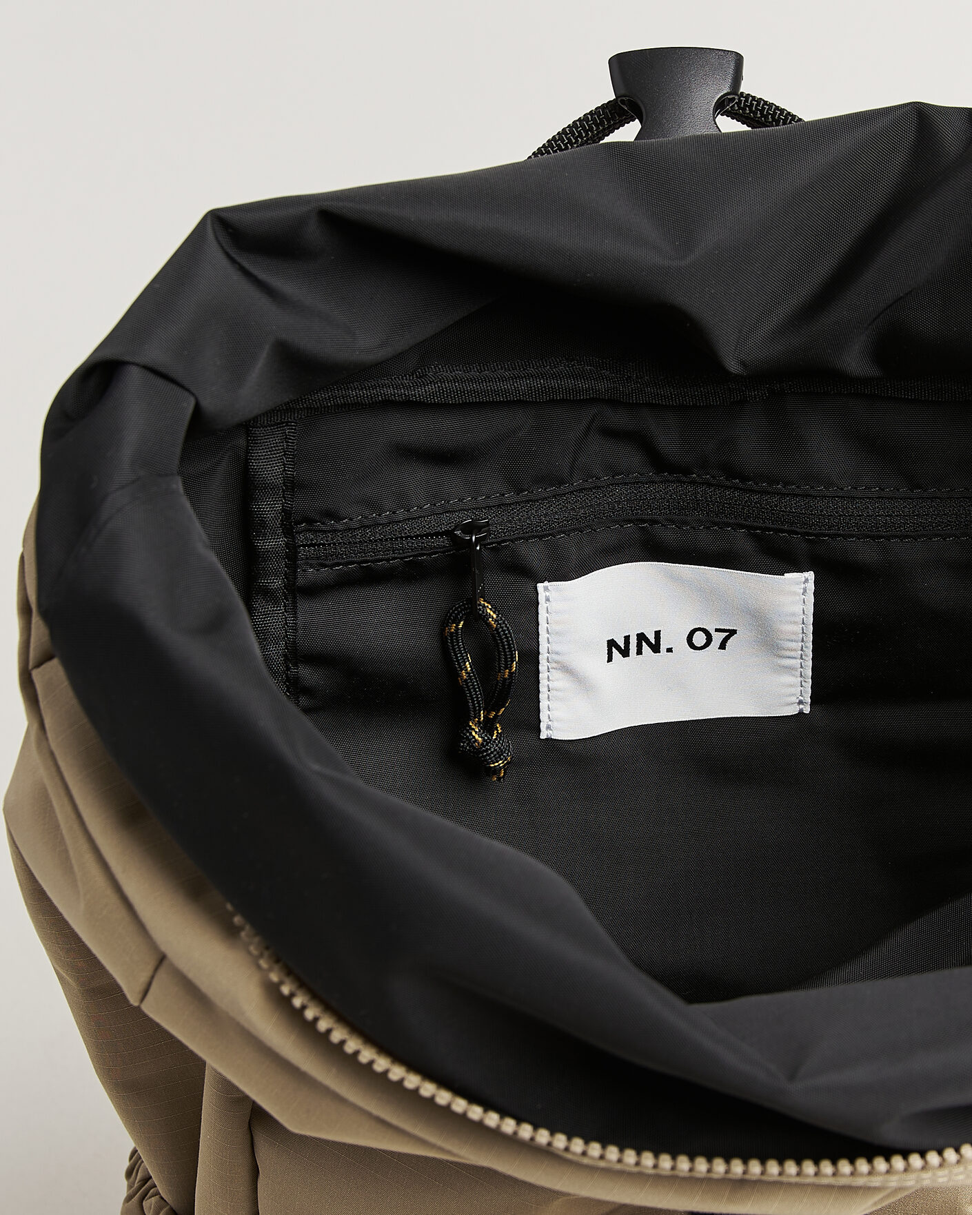 Mies | Laukut | NN07 | Nylon Ripstop Rolltop Backpack Desert Khaki