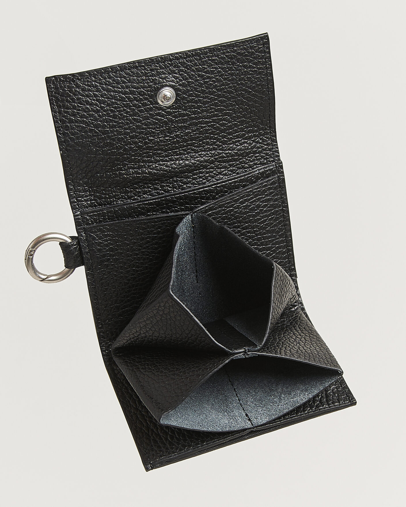 Mies | Lompakot | NN07 | Foldo Grained Leather Wallet Black