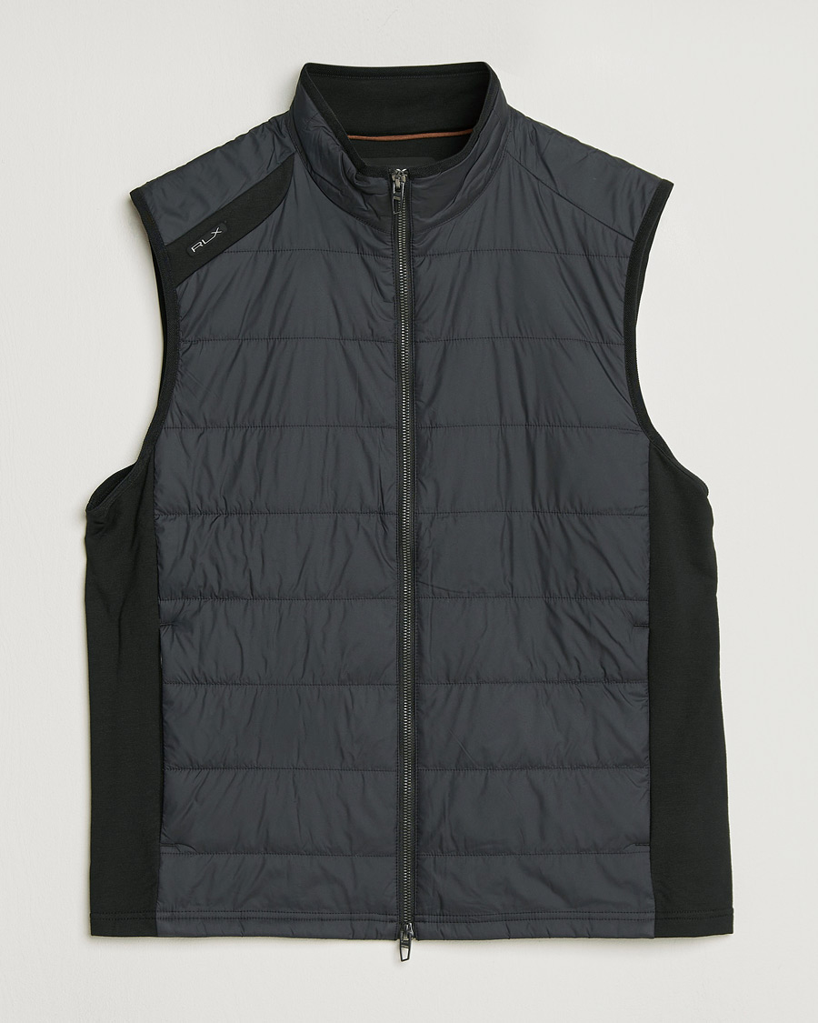 Mies | Ulkoliivit | RLX Ralph Lauren | Performance Wool Vest Polo Black