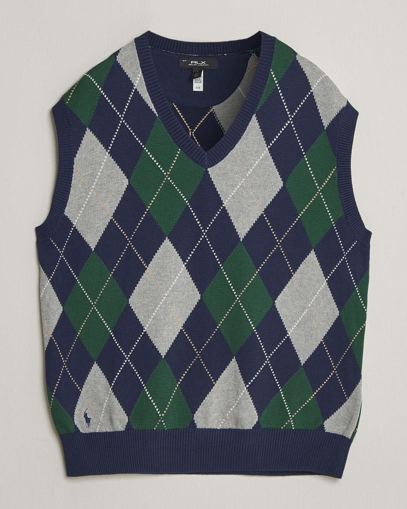 Mies | Golfvaatteet | RLX Ralph Lauren | Cotton Coolmax Vest Argyle Multi