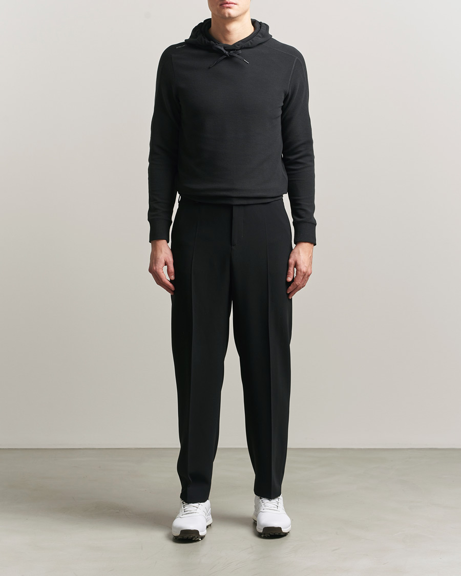 Mies | Puserot | RLX Ralph Lauren | Tech Waffle Hoodie Polo Black