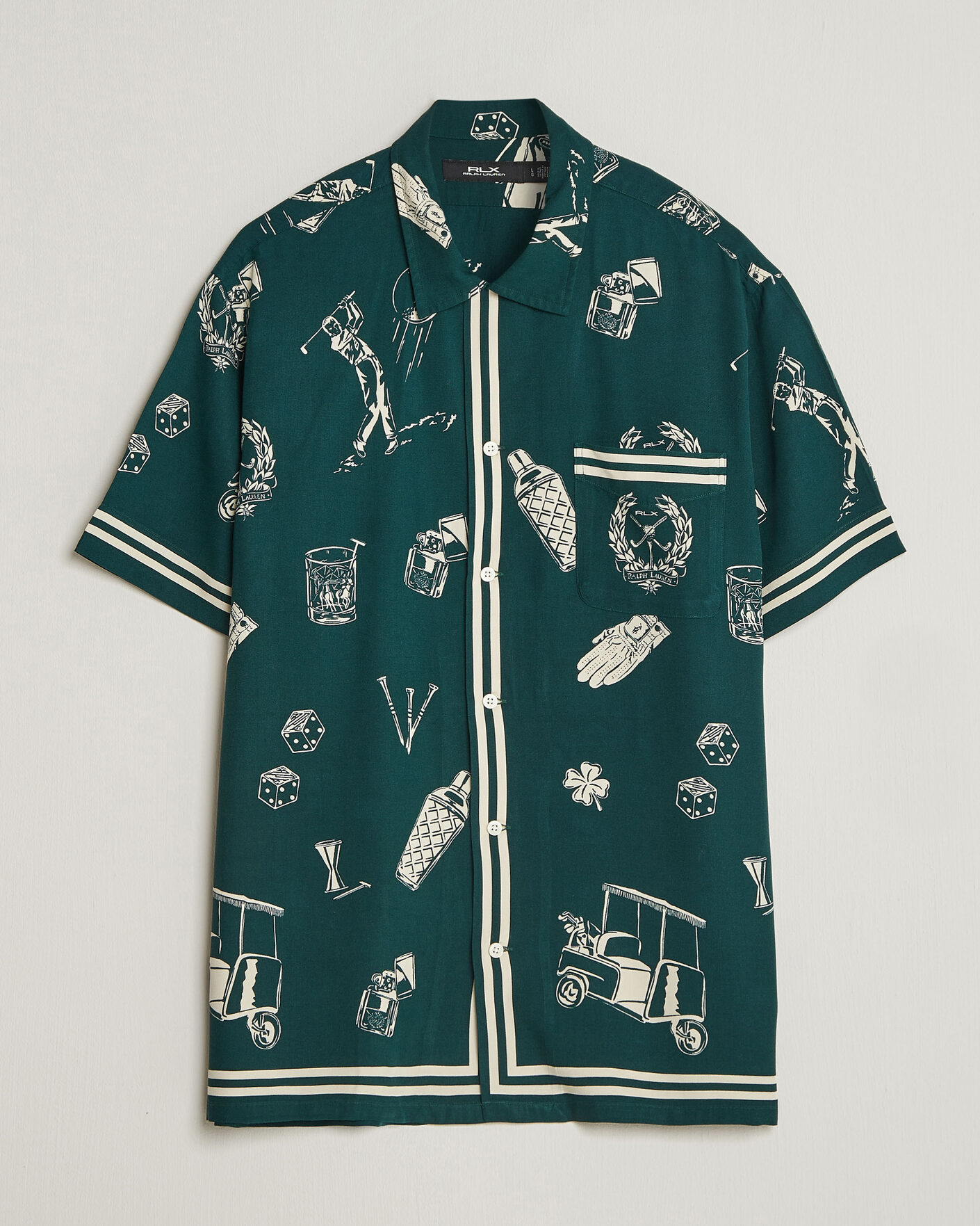 Mies | Golfvaatteet | RLX Ralph Lauren | Short Sleeve Golf Shirt Par-Tee on the Greens