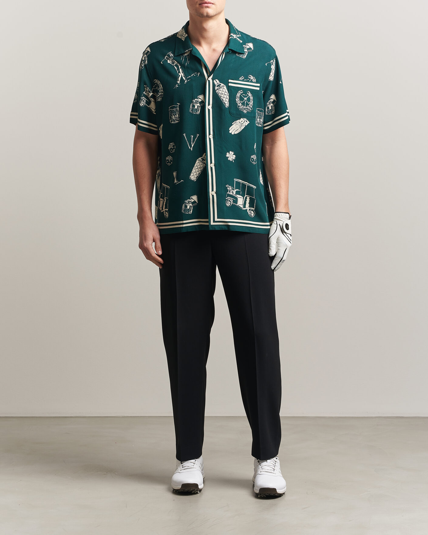 Mies | Golfvaatteet | RLX Ralph Lauren | Short Sleeve Golf Shirt Par-Tee on the Greens