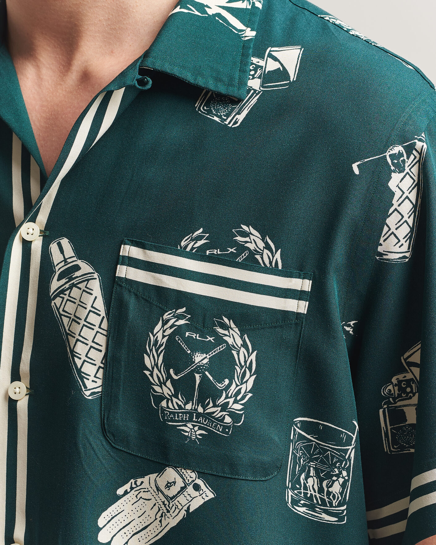 Mies | Kauluspaidat | RLX Ralph Lauren | Short Sleeve Golf Shirt Par-Tee on the Greens