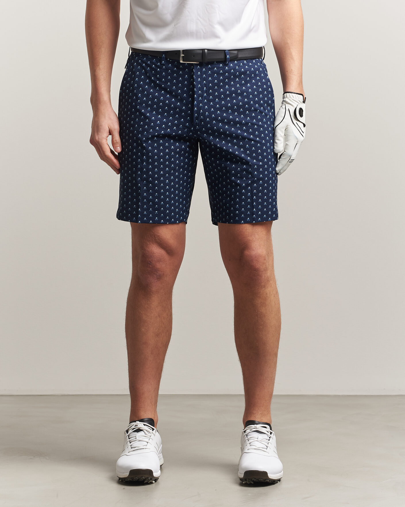 Mies | Shortsit | RLX Ralph Lauren | Flat Front Printed Golf Shorts Skull and Cubs