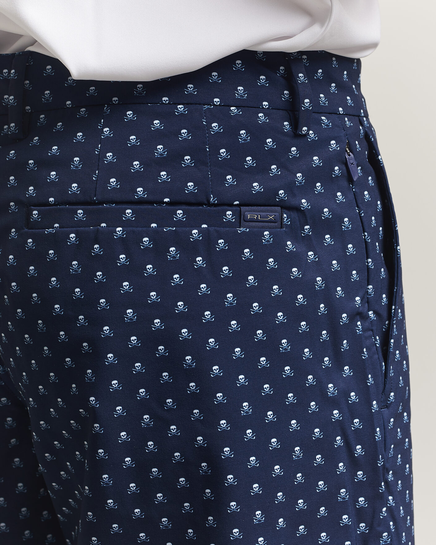 Mies | Shortsit | RLX Ralph Lauren | Flat Front Printed Golf Shorts Skull and Cubs